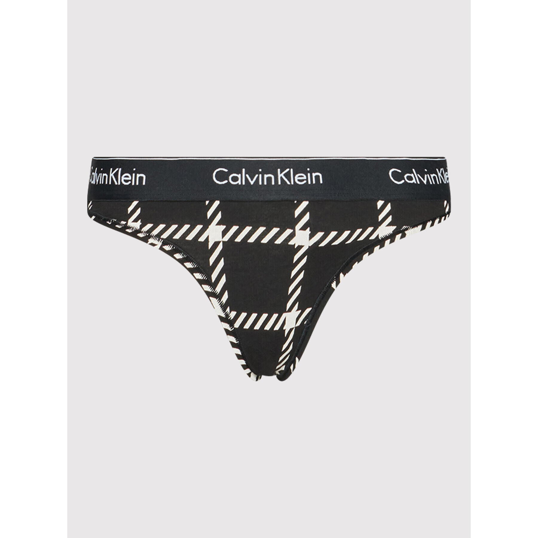 Calvin Klein Stringové nohavičky 000QF6861E Čierna - Pepit.sk