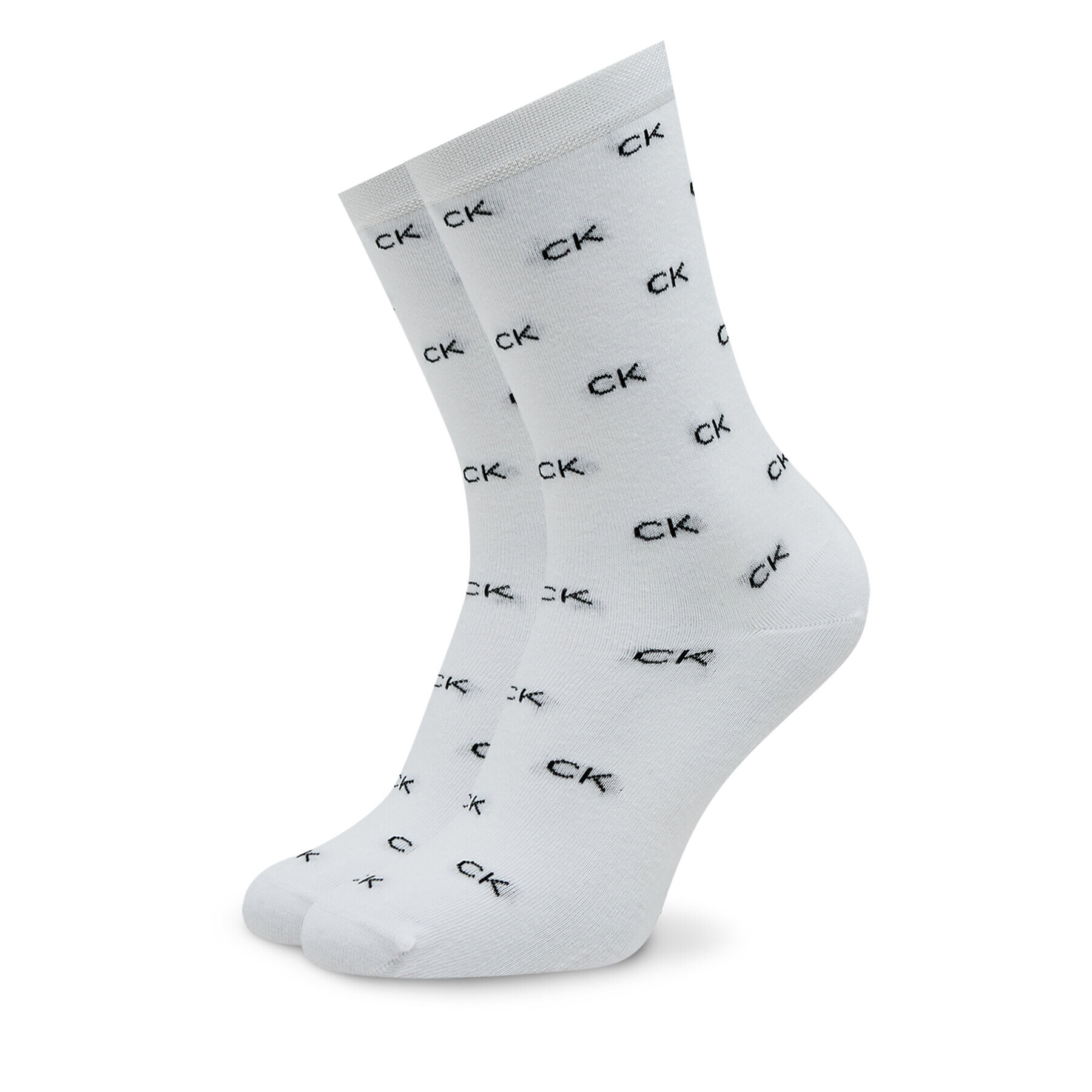 Calvin Klein Súprava 4 párov vysokých dámskych ponožiek Sock 4P Holiday 701225011 Čierna - Pepit.sk