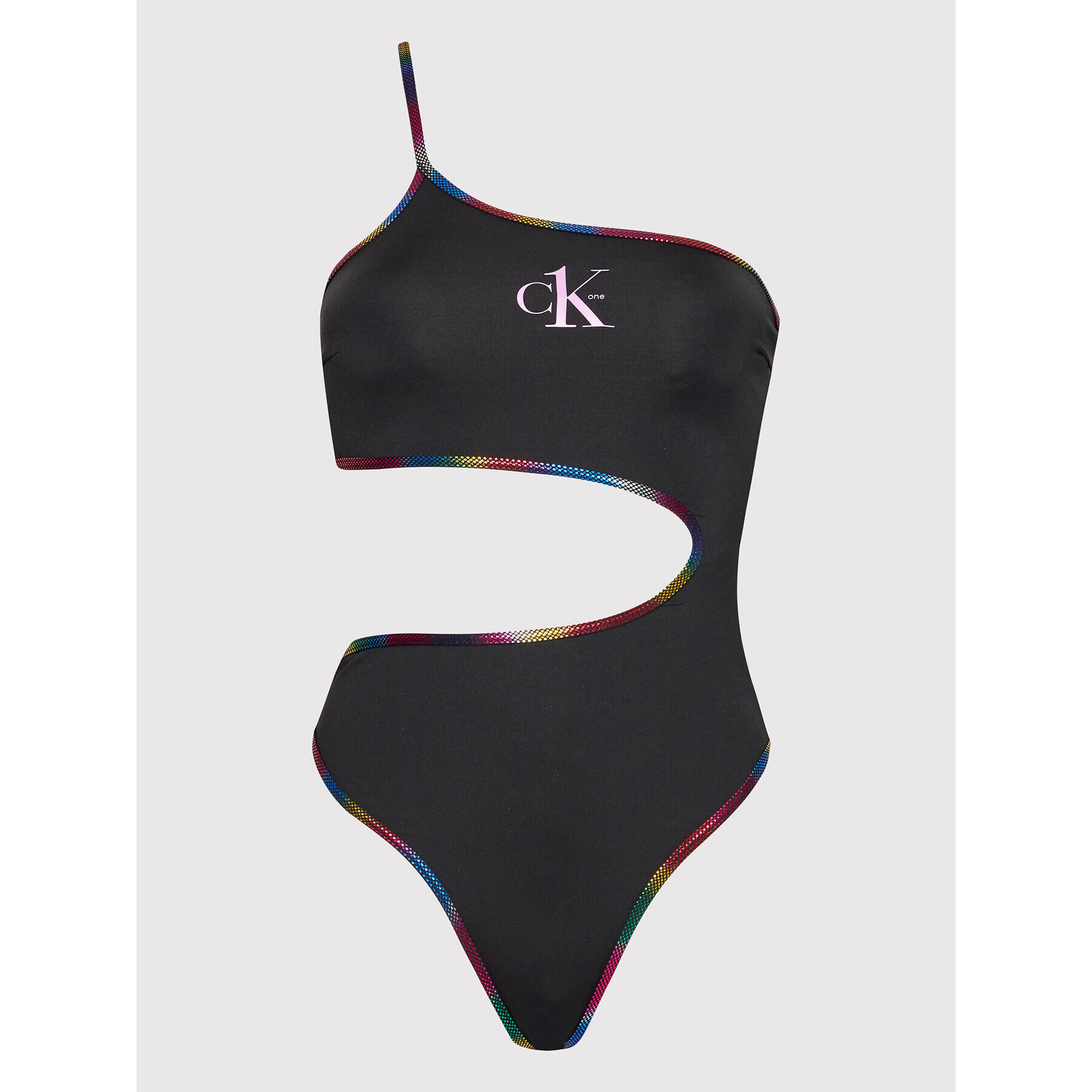 Calvin Klein Swimwear Bikiny KW0KW01640 Čierna - Pepit.sk