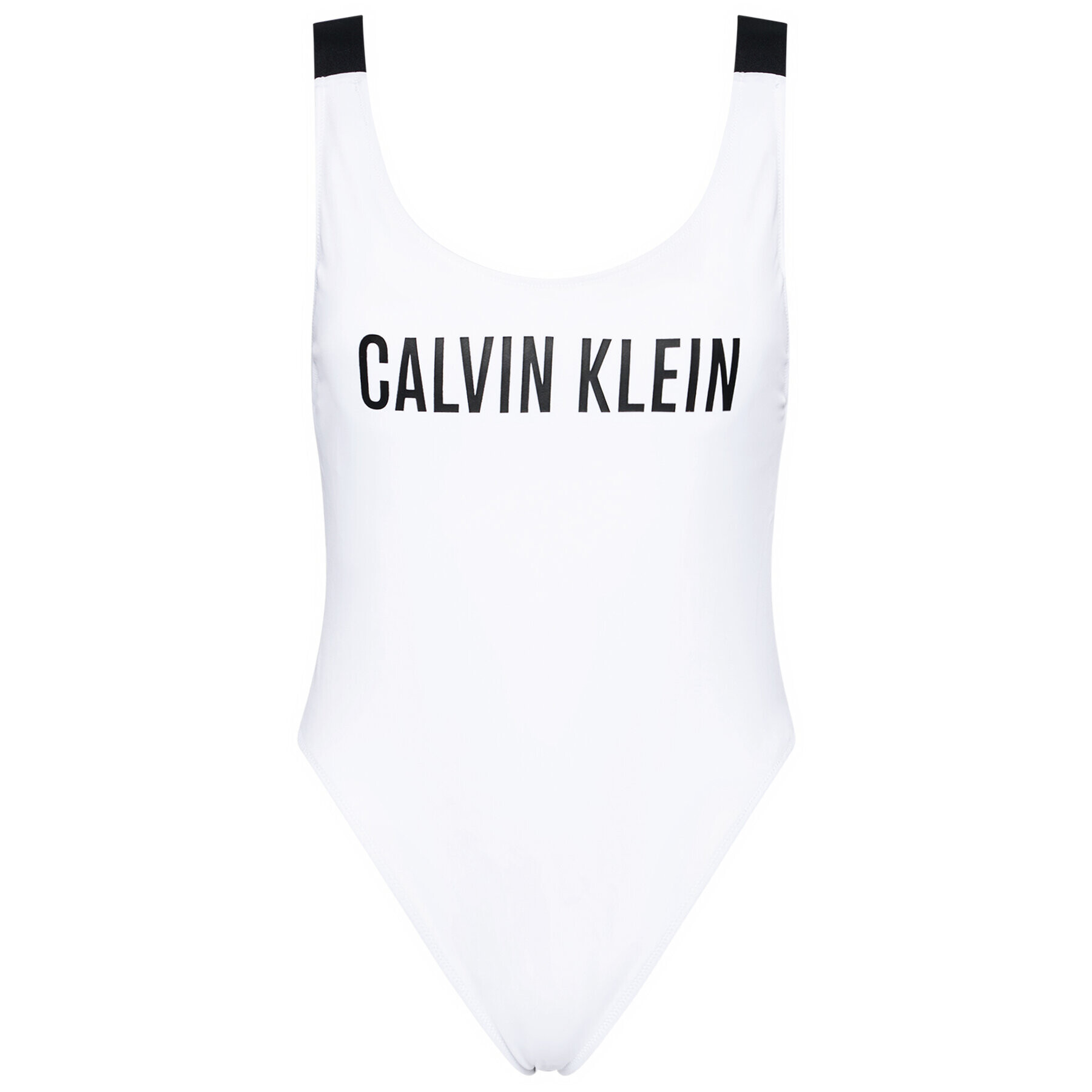 Calvin Klein Swimwear Bikiny Scoop Back KW0KW01235 Biela - Pepit.sk