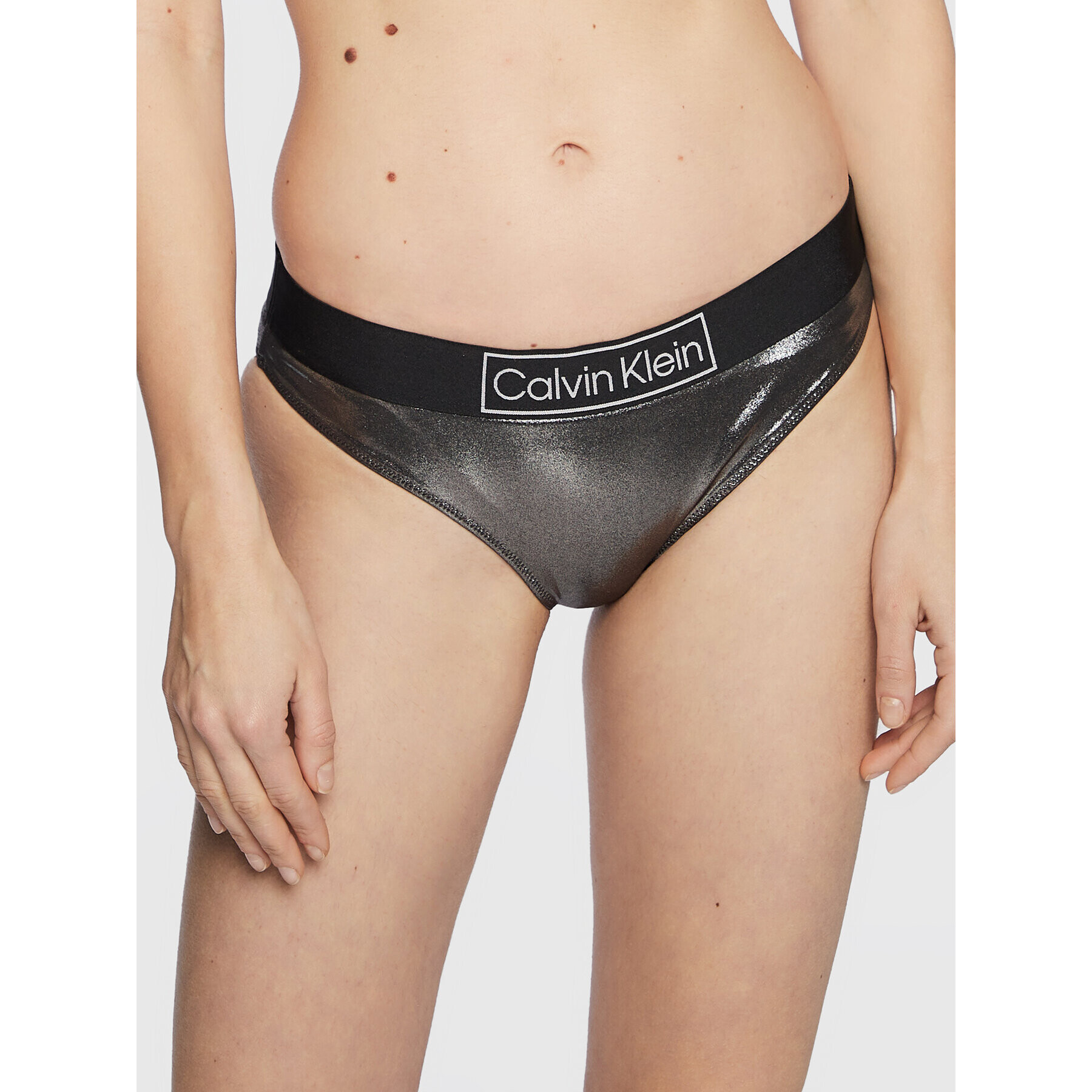 Calvin Klein Swimwear Spodný diel bikín Classic KW0KW01949 Čierna - Pepit.sk