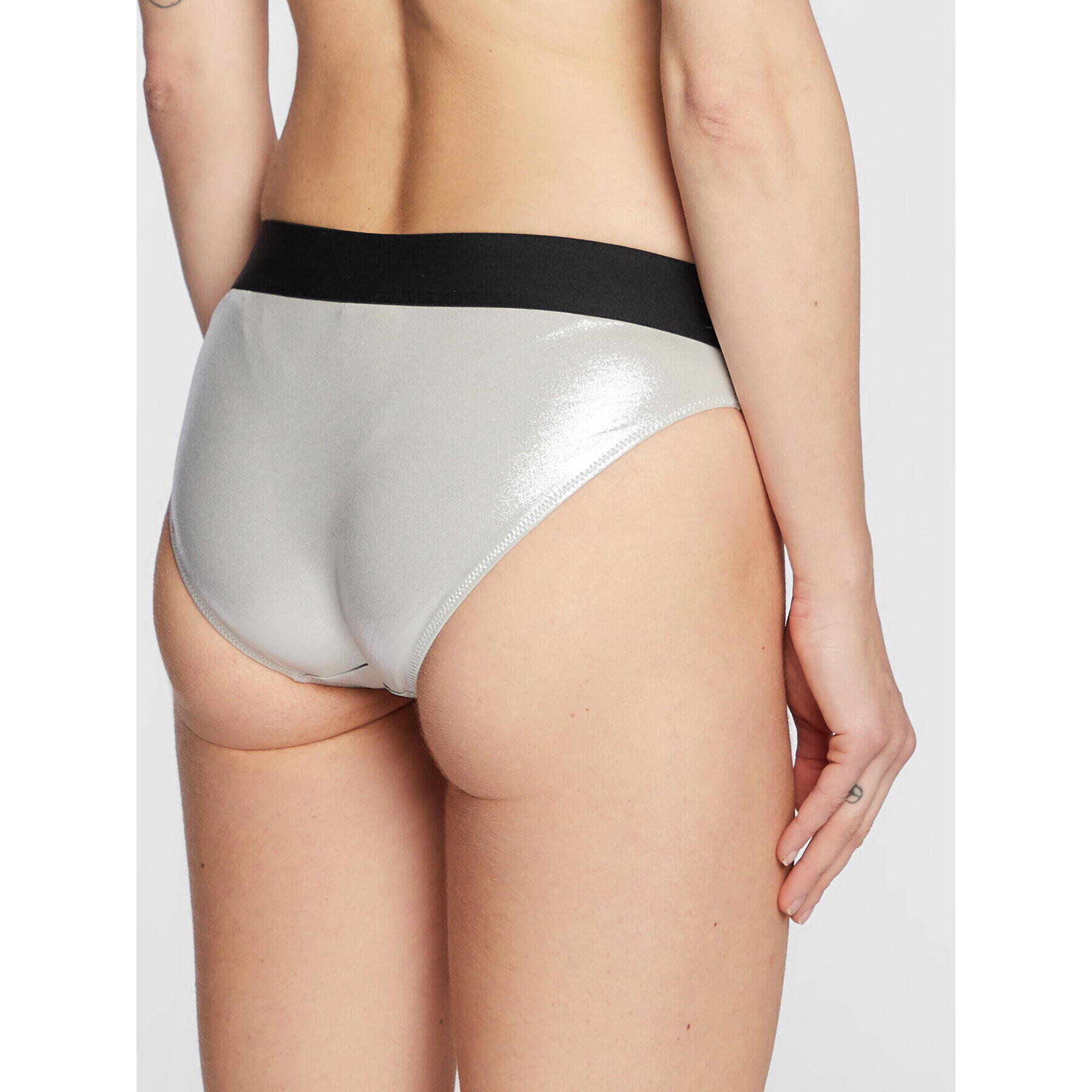 Calvin Klein Swimwear Spodný diel bikín Classic KW0KW01949 Strieborná - Pepit.sk