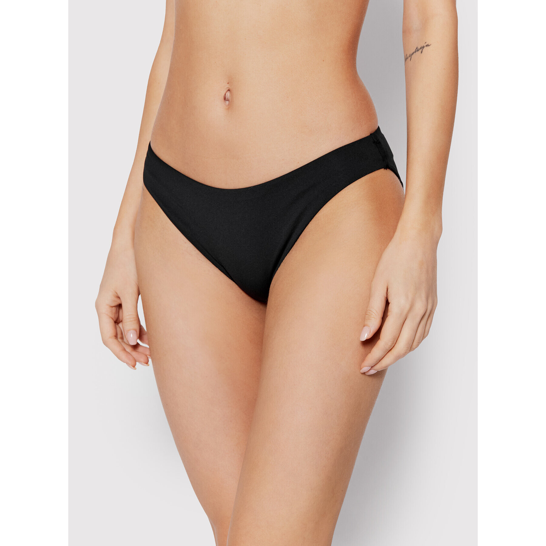 Calvin Klein Swimwear Spodný diel bikín Core Solids KW0KW01722 Čierna - Pepit.sk