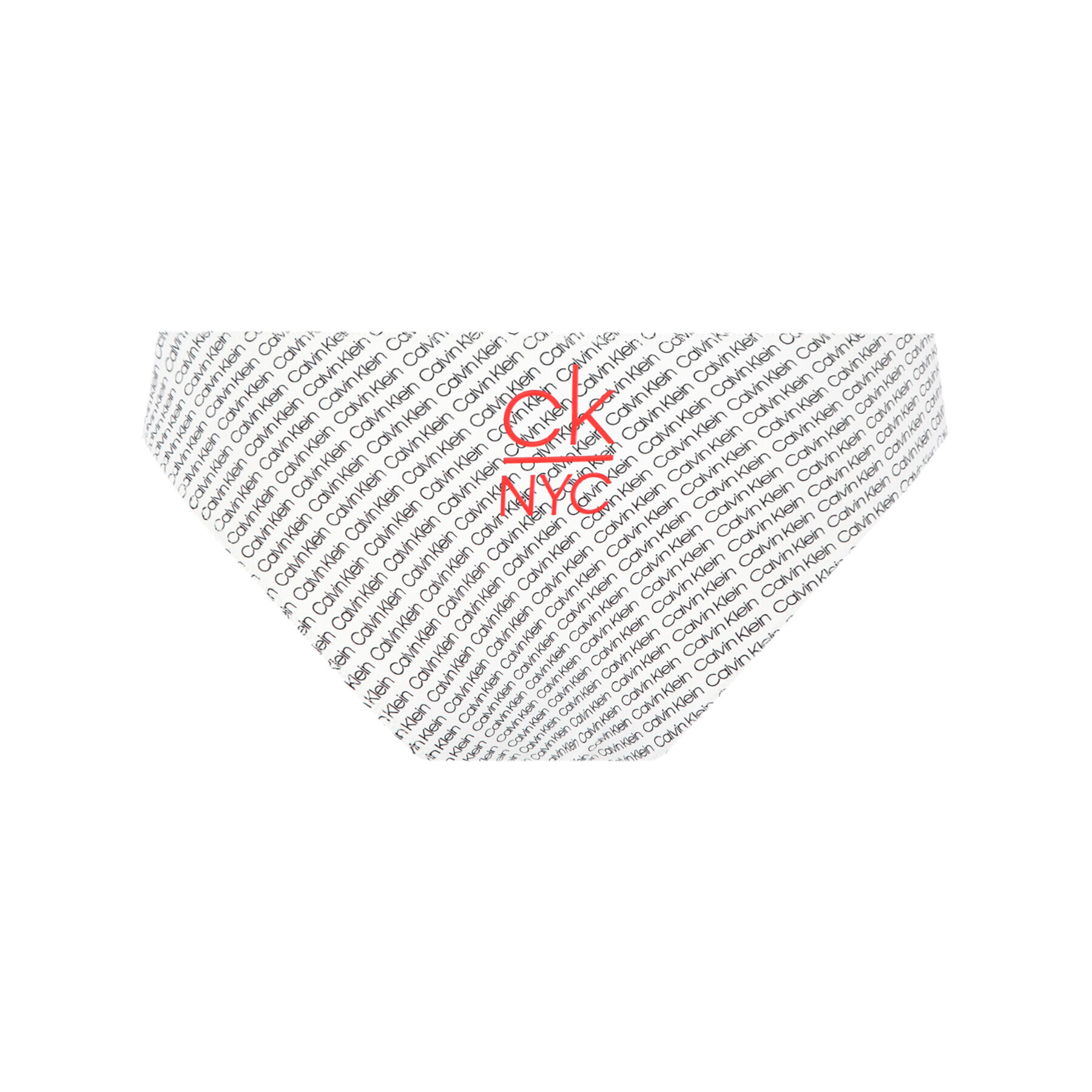 Calvin Klein Swimwear Spodný diel bikín KW0KW01040 Biela - Pepit.sk