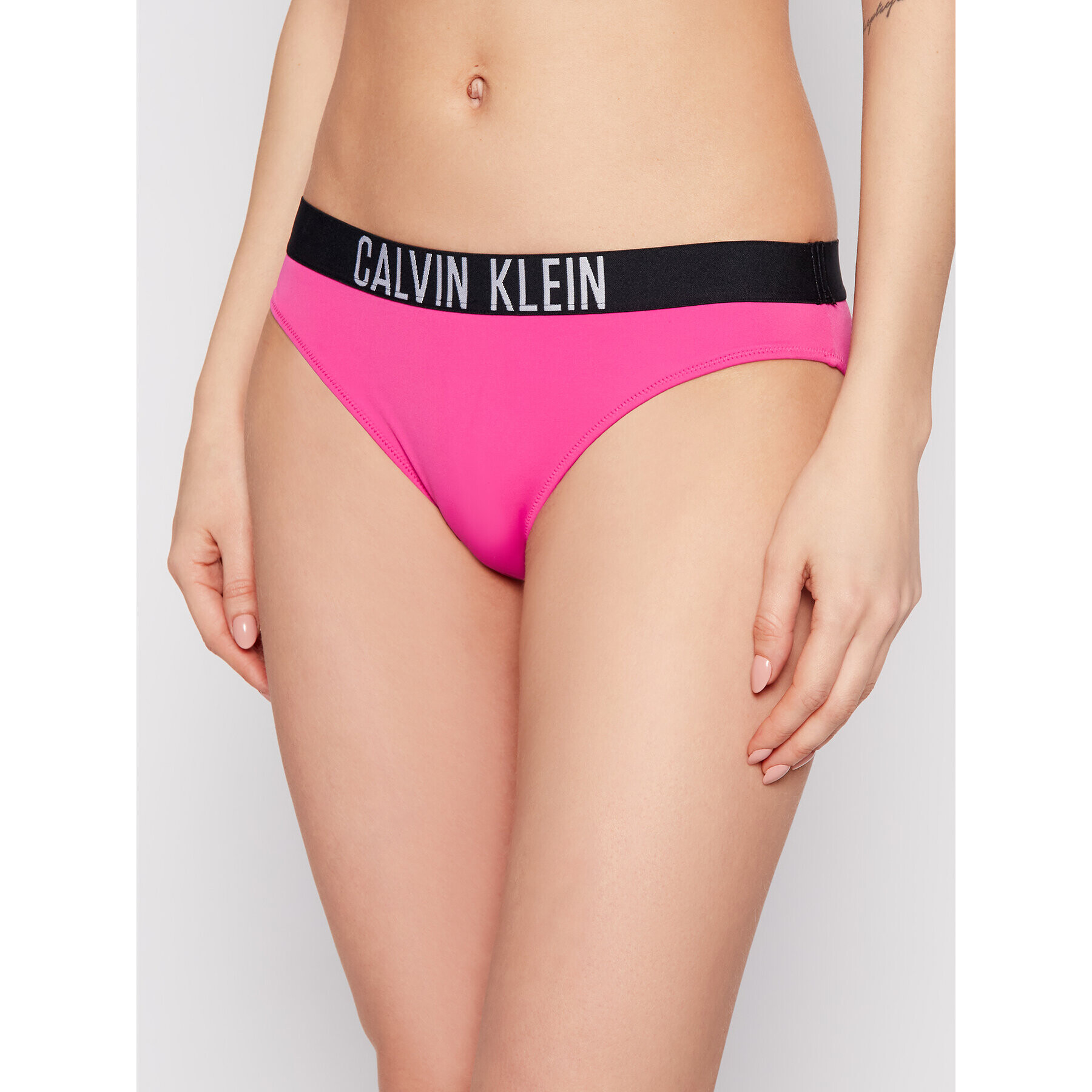 Calvin Klein Swimwear Spodný diel bikín KW0KW01233 Fialová - Pepit.sk