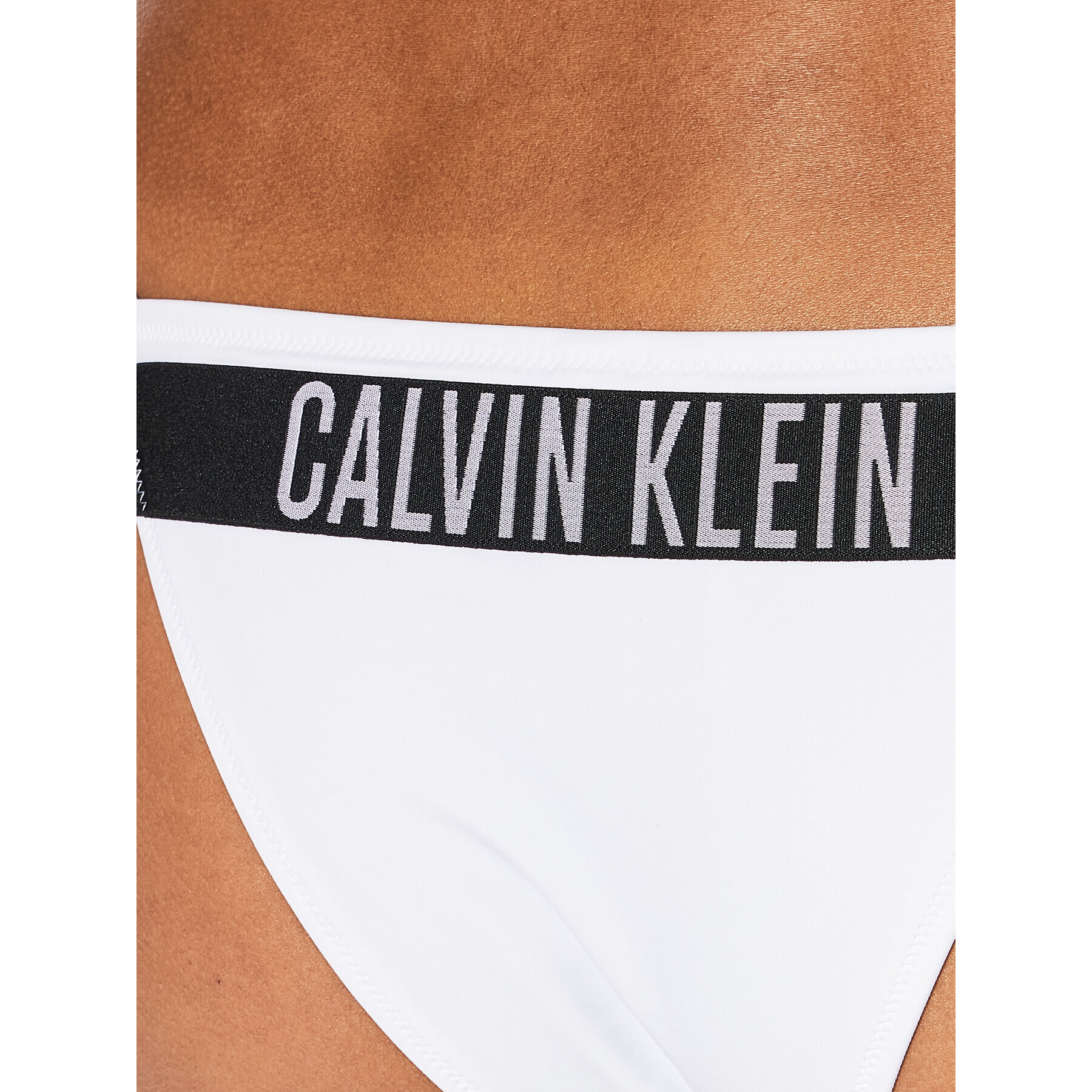 Calvin Klein Swimwear Spodný diel bikín KW0KW01724 Biela - Pepit.sk