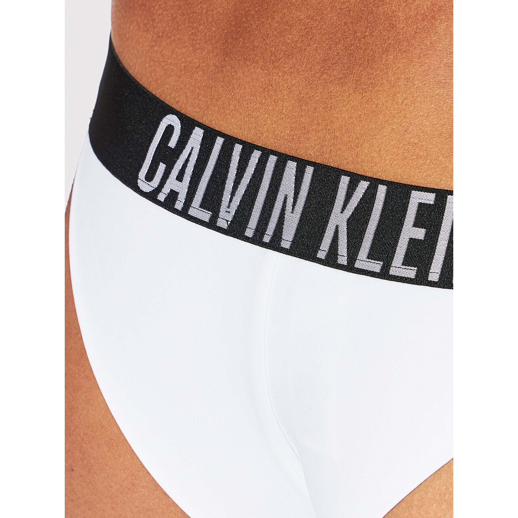 Calvin Klein Swimwear Spodný diel bikín KW0KW01727 Biela - Pepit.sk