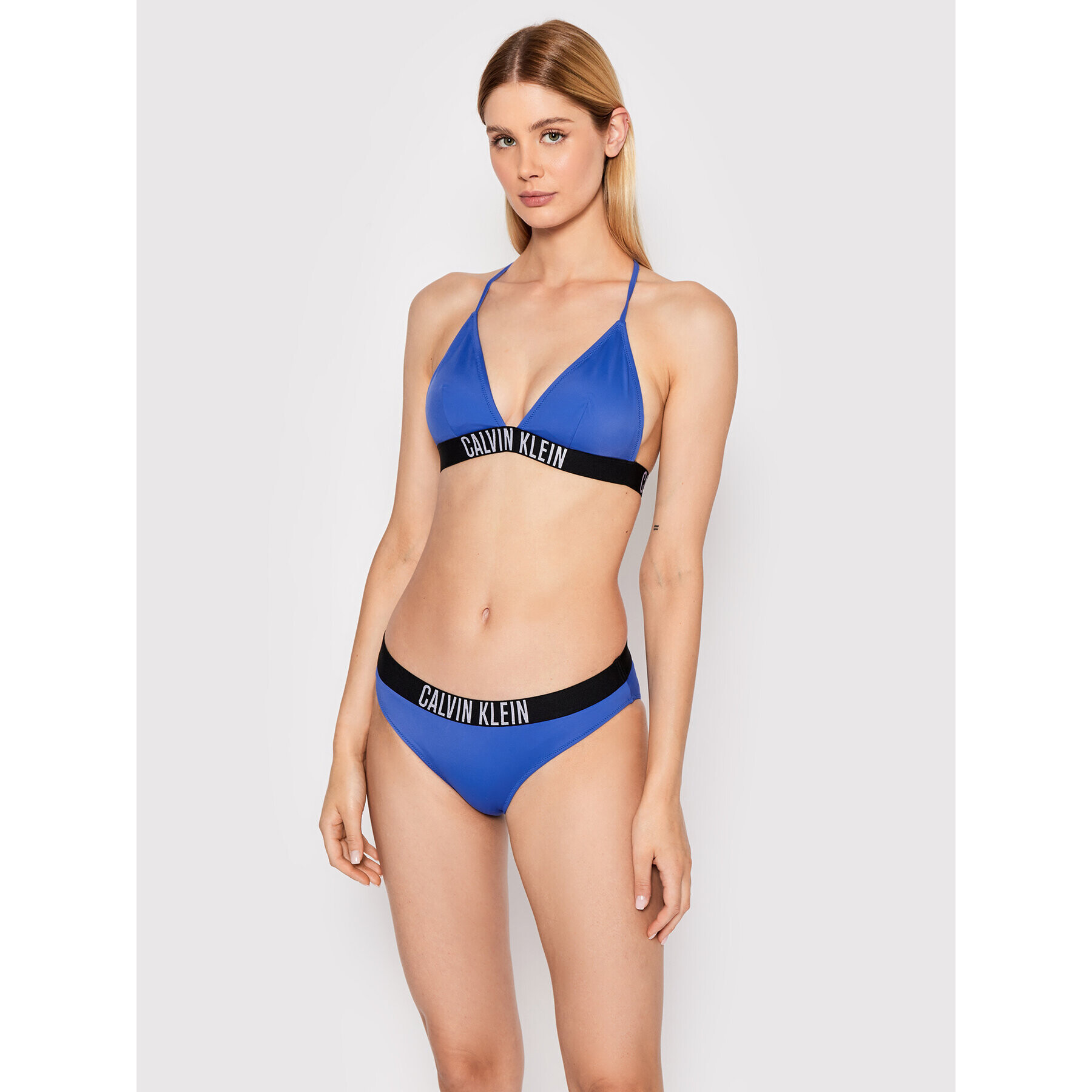 Calvin Klein Swimwear Spodný diel bikín KW0KW01728 Modrá - Pepit.sk