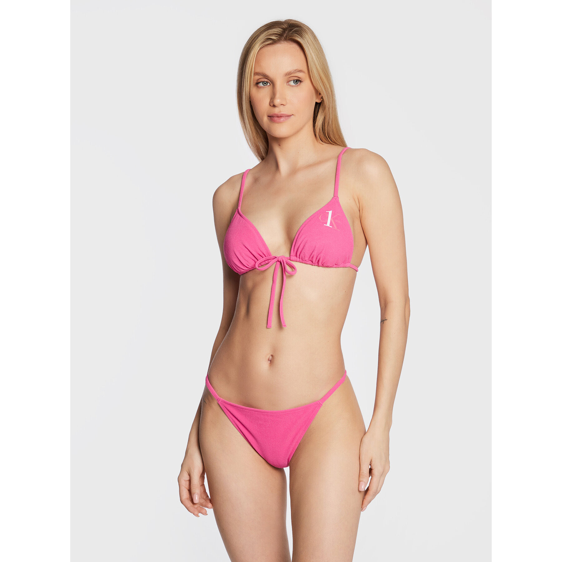 Calvin Klein Swimwear Spodný diel bikín KW0KW01887 Ružová - Pepit.sk