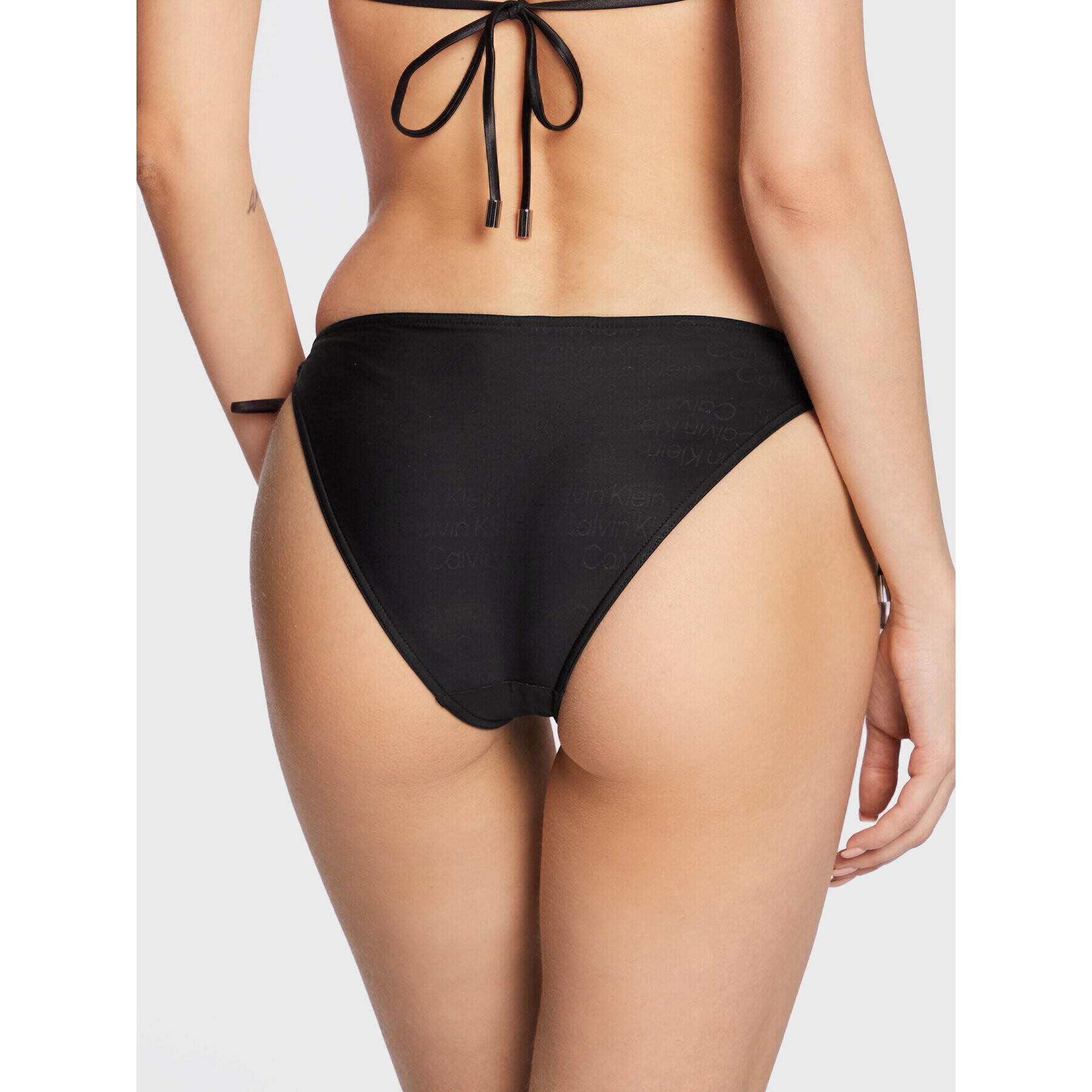 Calvin Klein Swimwear Spodný diel bikín KW0KW01893 Čierna - Pepit.sk