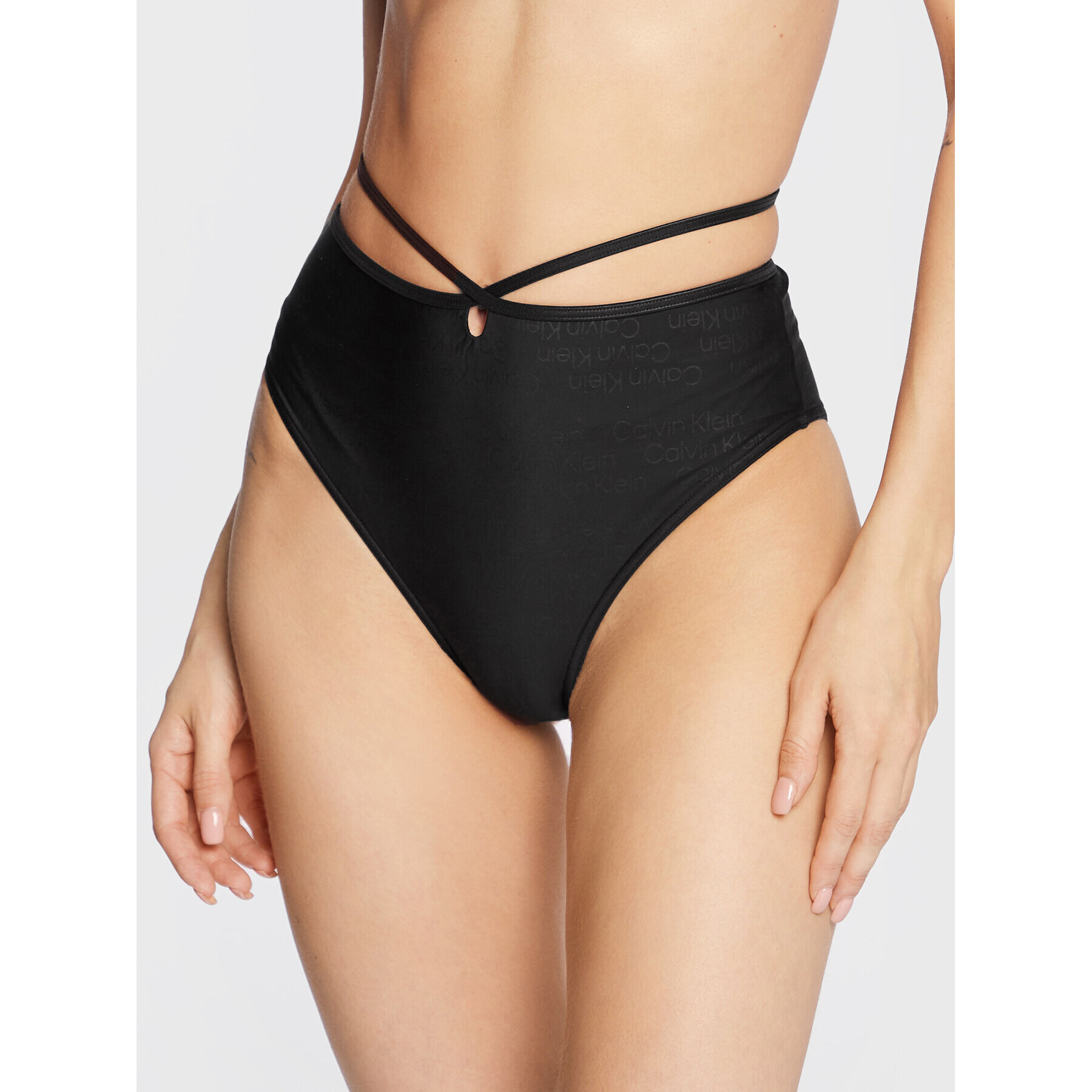 Calvin Klein Swimwear Spodný diel bikín KW0KW01894 Čierna - Pepit.sk