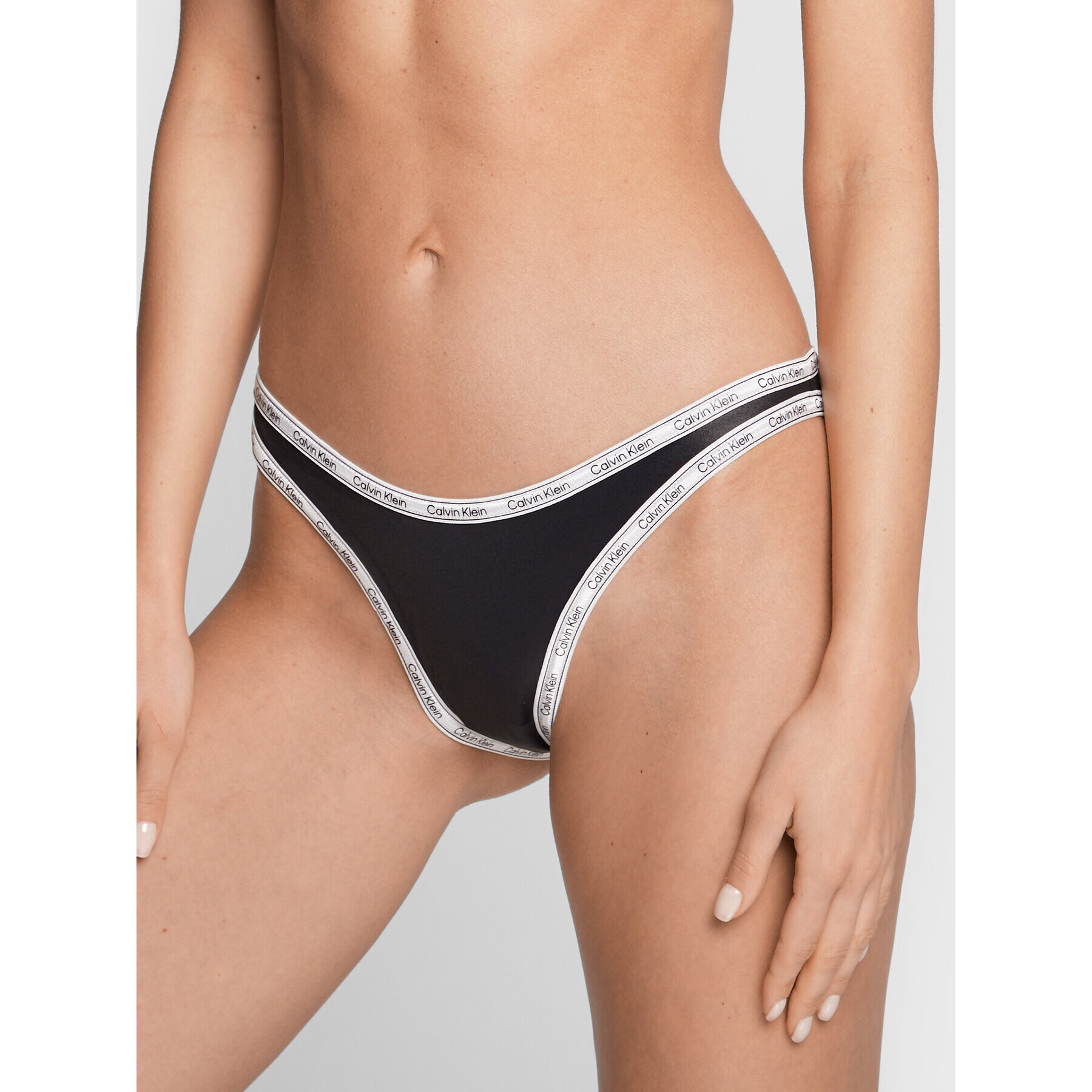 Calvin Klein Swimwear Spodný diel bikín KW0KW01952 Čierna - Pepit.sk