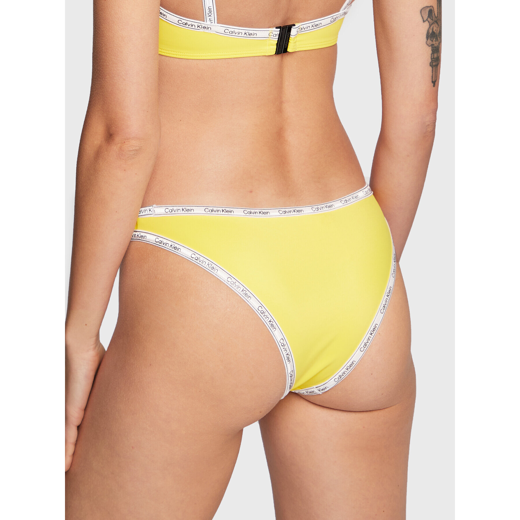 Calvin Klein Swimwear Spodný diel bikín KW0KW01952 Žltá - Pepit.sk