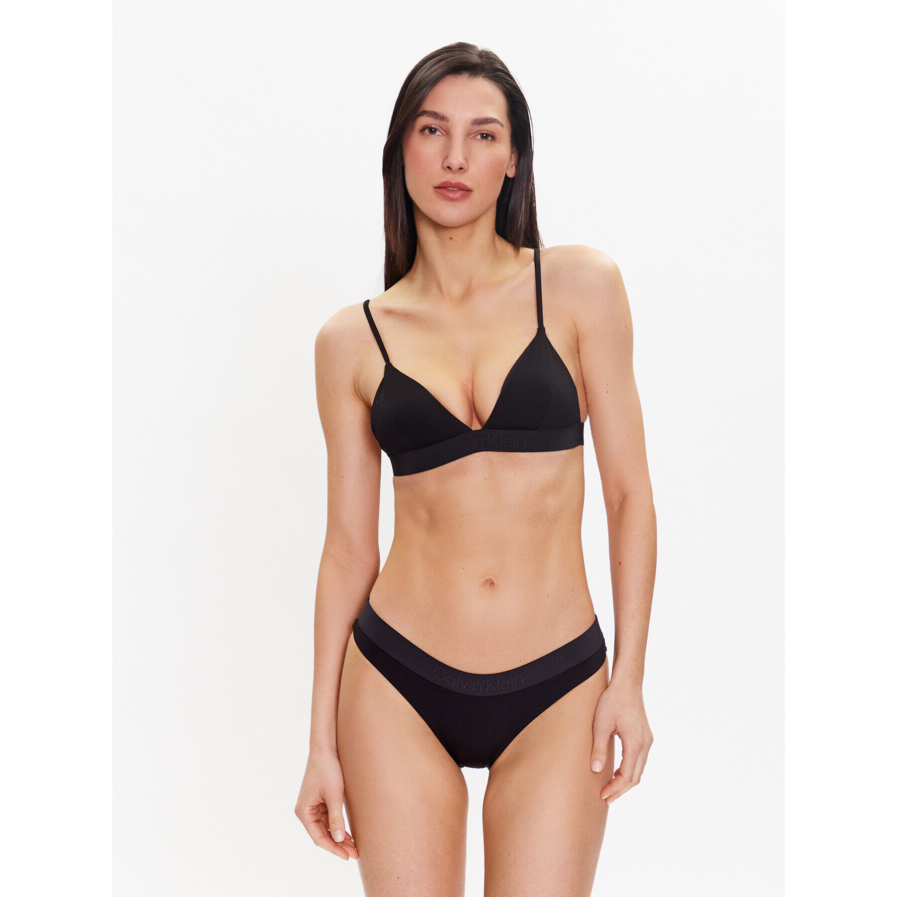 Calvin Klein Swimwear Spodný diel bikín KW0KW02032 Čierna - Pepit.sk