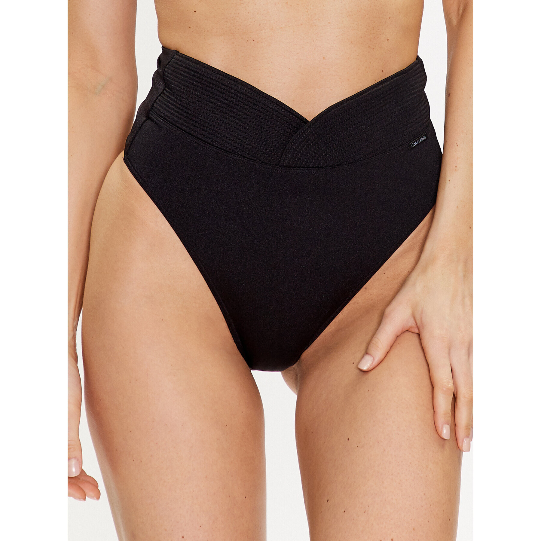 Calvin Klein Swimwear Spodný diel bikín KW0KW02141 Čierna - Pepit.sk