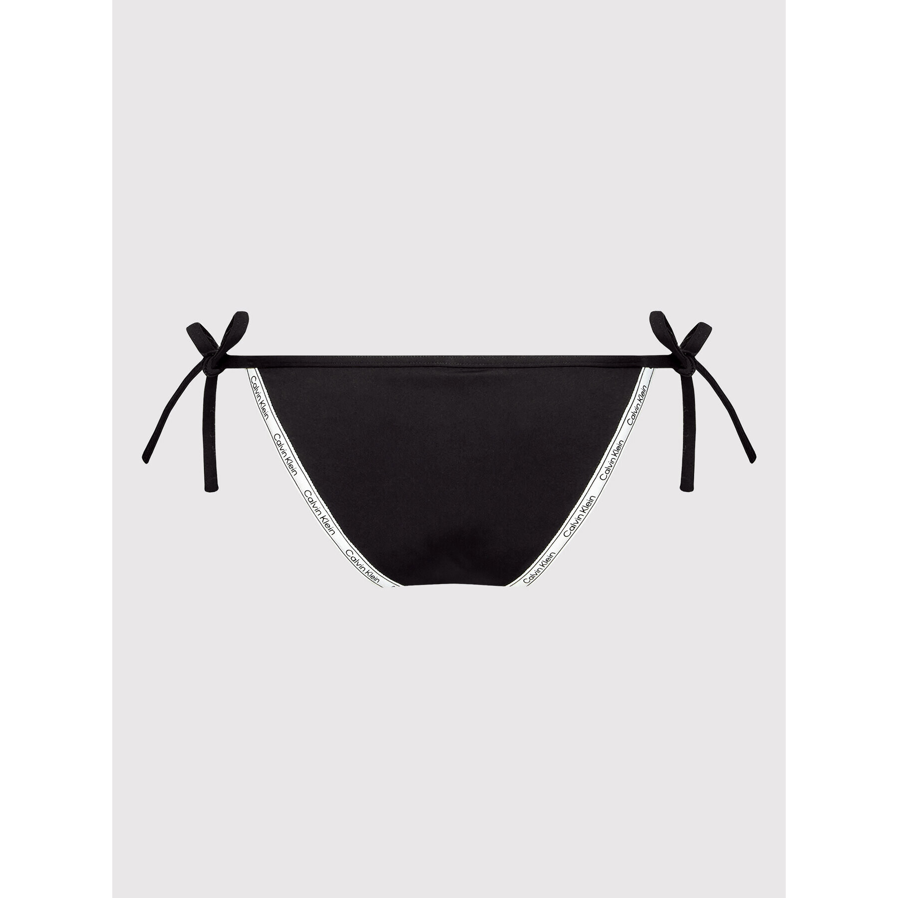 Calvin Klein Swimwear Spodný diel bikín Logo Tape KW0KW01711 Čierna - Pepit.sk