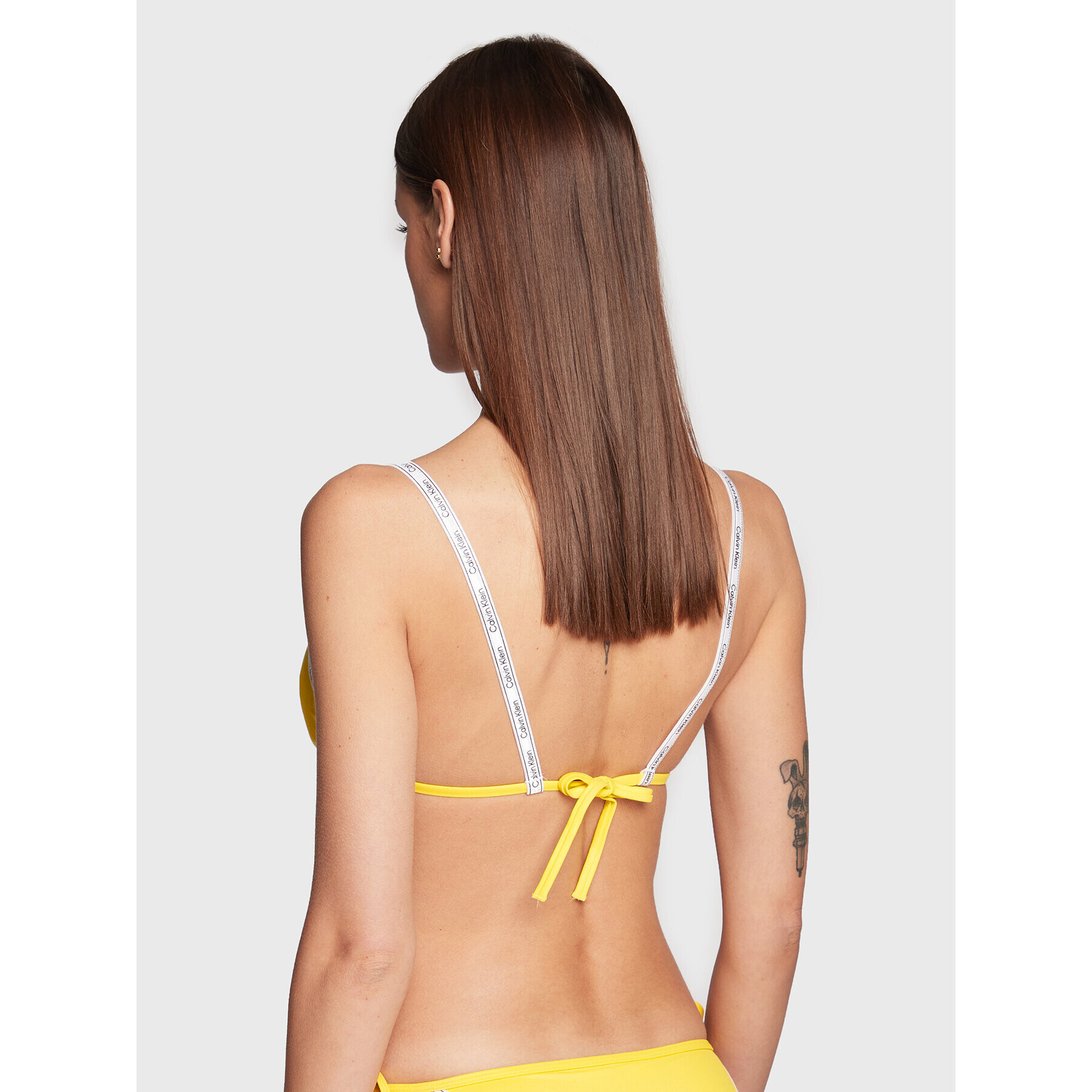 Calvin Klein Swimwear Vrchný diel bikín KW0KW01945 Žltá - Pepit.sk