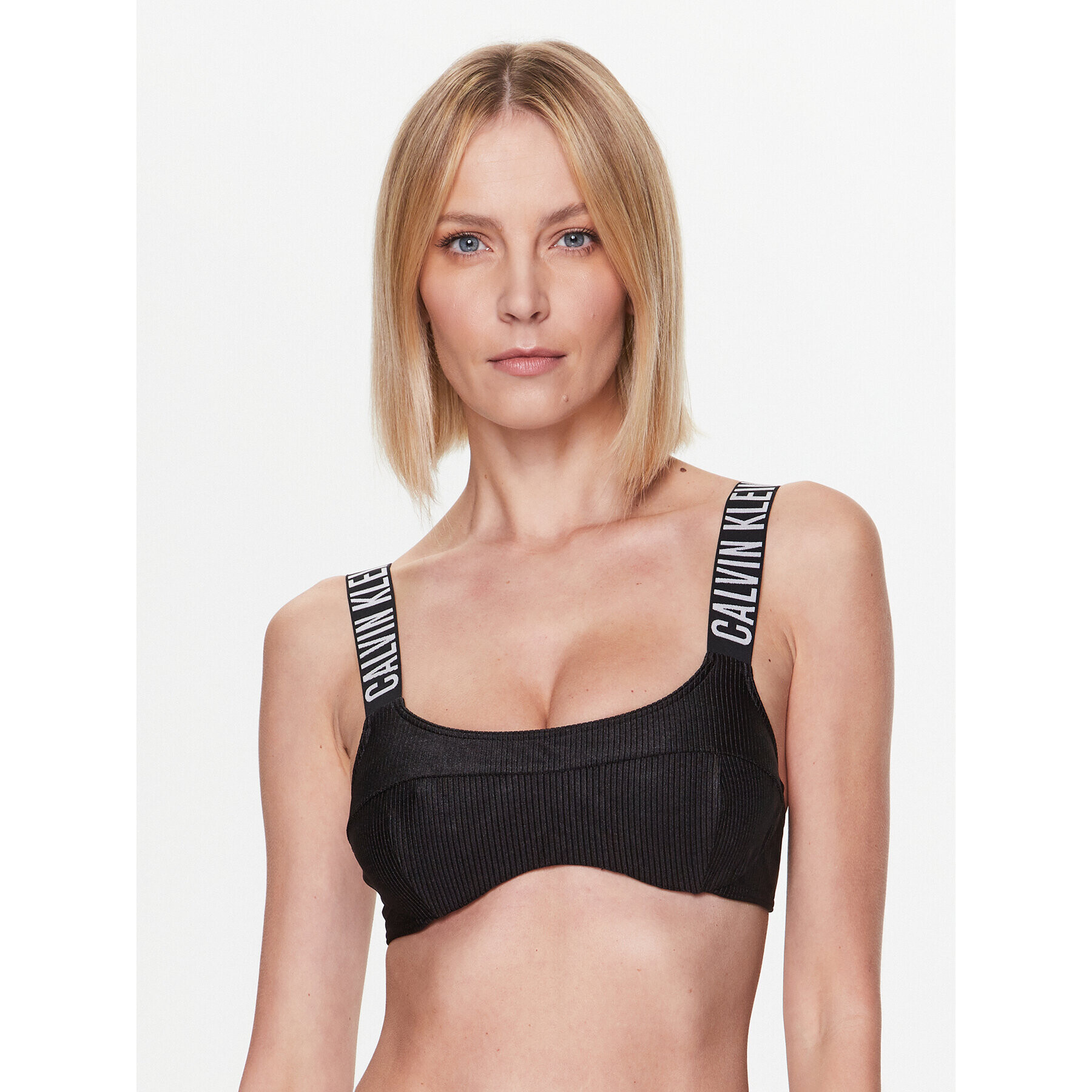 Calvin Klein Swimwear Vrchný diel bikín KW0KW01968 Čierna - Pepit.sk