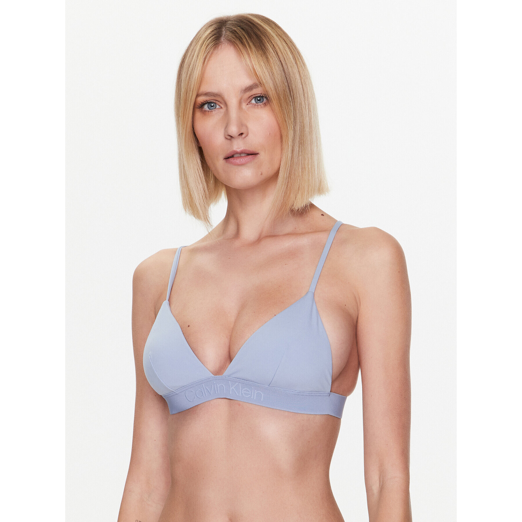 Calvin Klein Swimwear Vrchný diel bikín KW0KW02029 Modrá - Pepit.sk