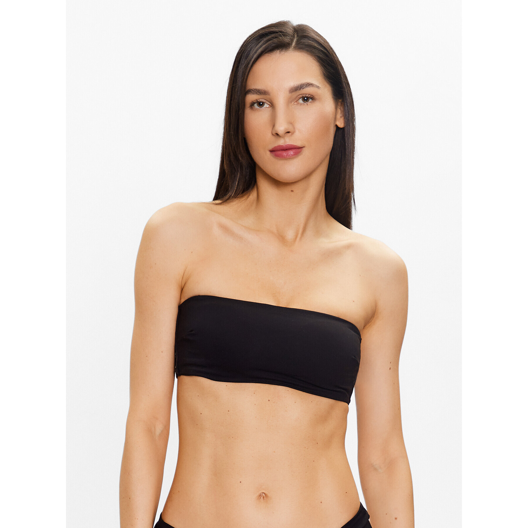 Calvin Klein Swimwear Vrchný diel bikín KW0KW02042 Čierna - Pepit.sk