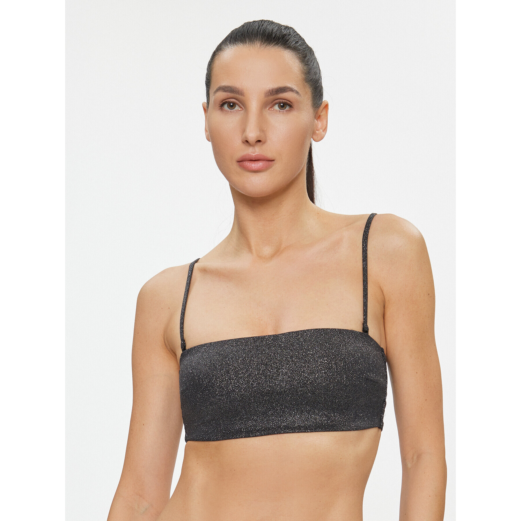 Calvin Klein Swimwear Vrchný diel bikín KW0KW02275 Čierna - Pepit.sk