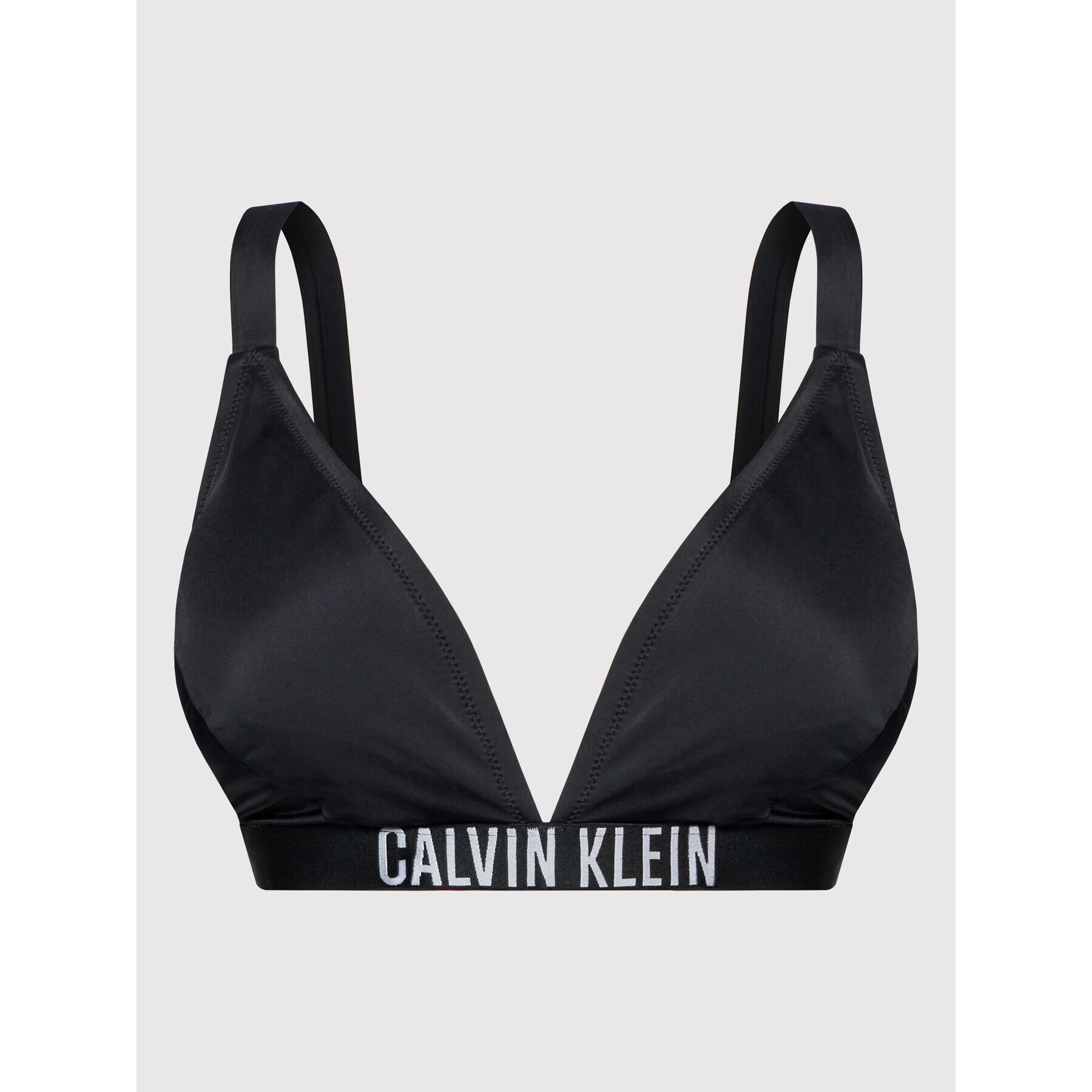 Calvin Klein Swimwear Vrchný diel bikín Triangle-Rp-Plus KW0KW01834 Čierna - Pepit.sk