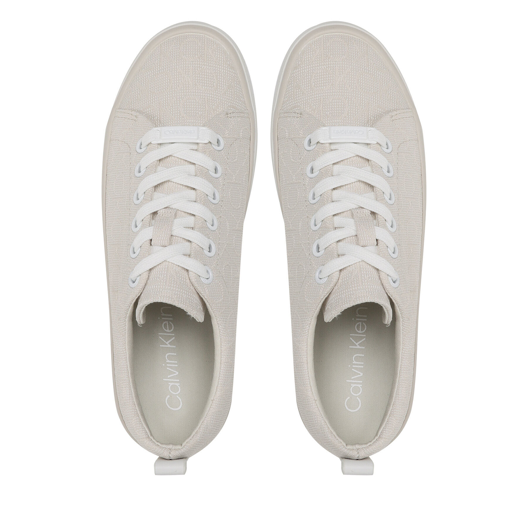 Calvin Klein Tenisky Low Prof Vulc Lace Up HW0HW01410 Béžová - Pepit.sk