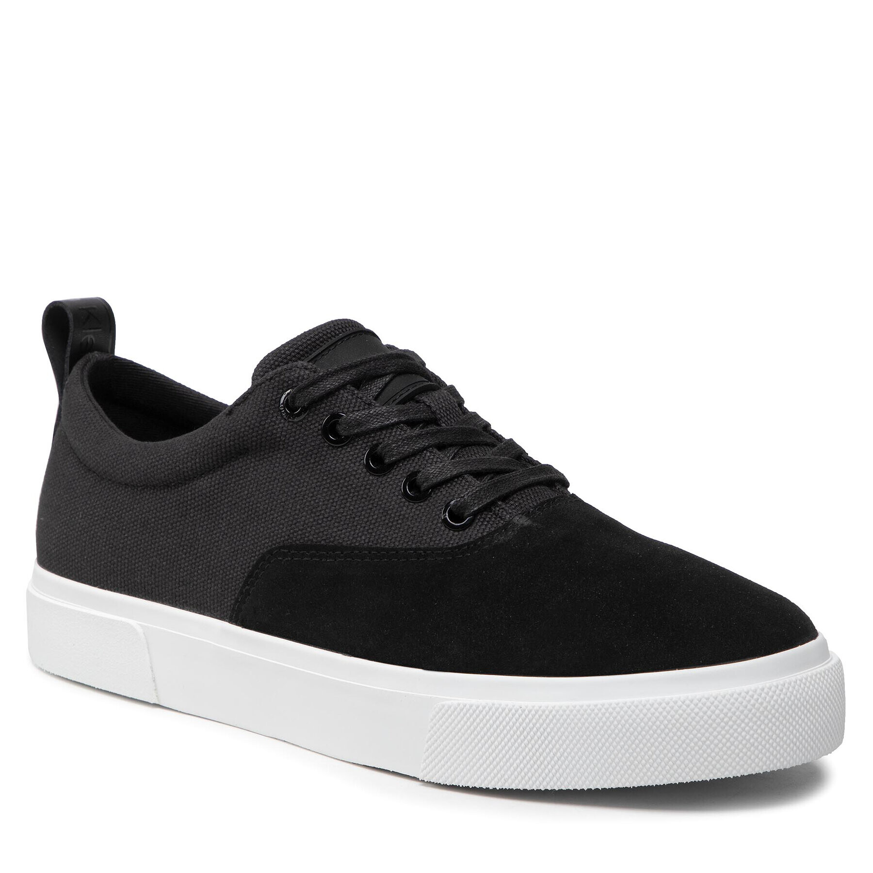 Calvin Klein Tenisky Low Top Lace Up Skate Cv Mix HM0HM00321 Čierna - Pepit.sk