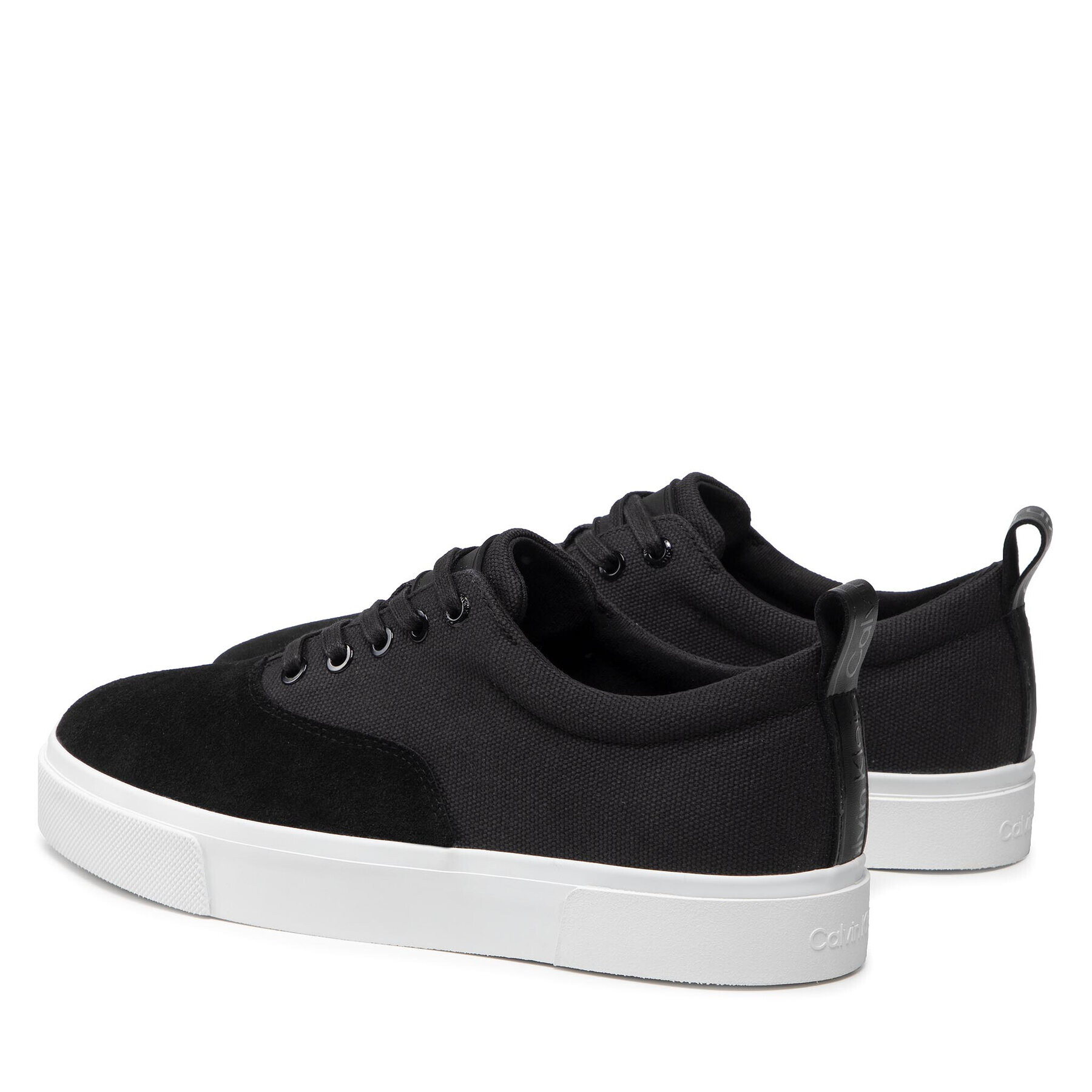 Calvin Klein Tenisky Low Top Lace Up Skate Cv Mix HM0HM00321 Čierna - Pepit.sk