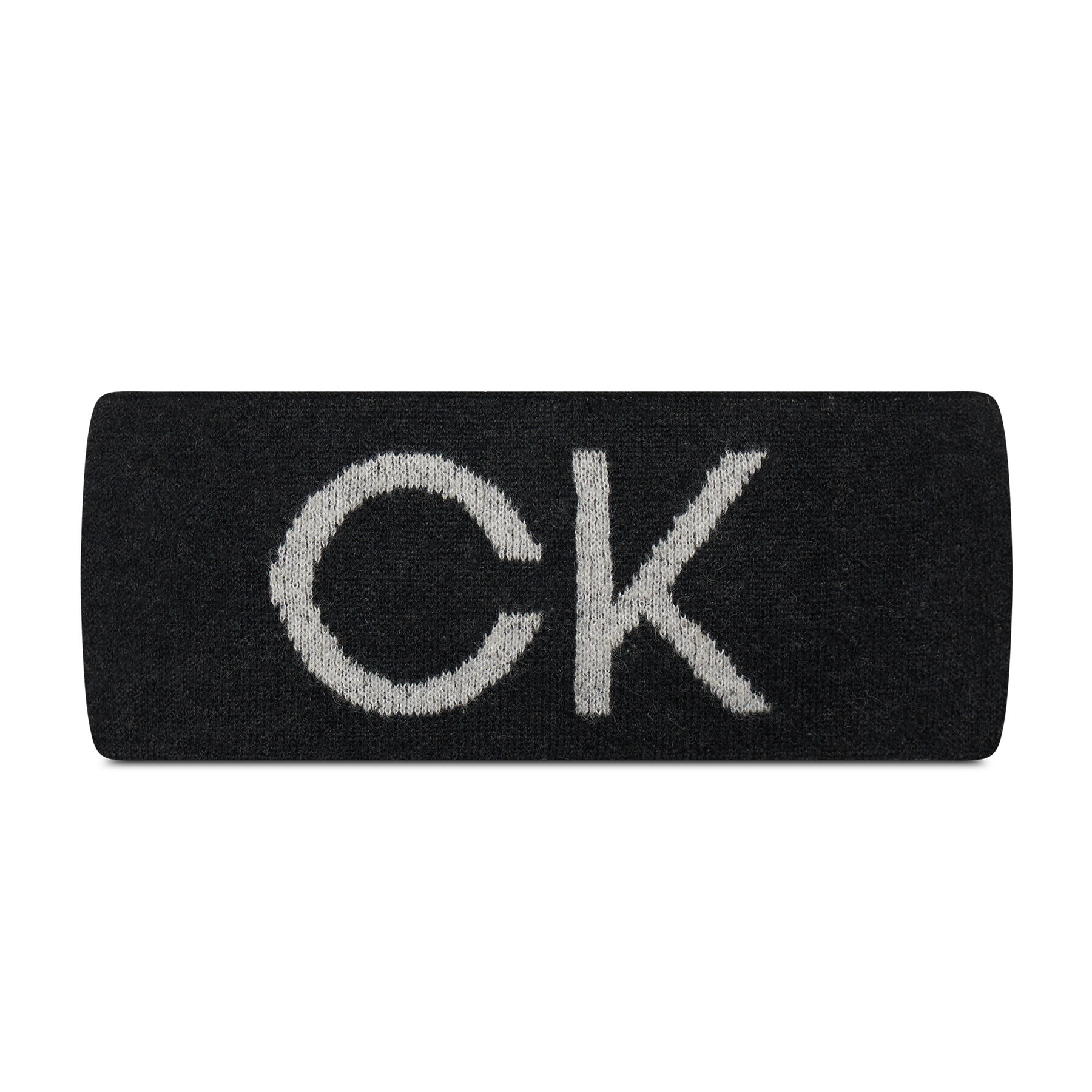 Calvin Klein Textilná čelenka Elevated Monogram K60K609962 Čierna - Pepit.sk