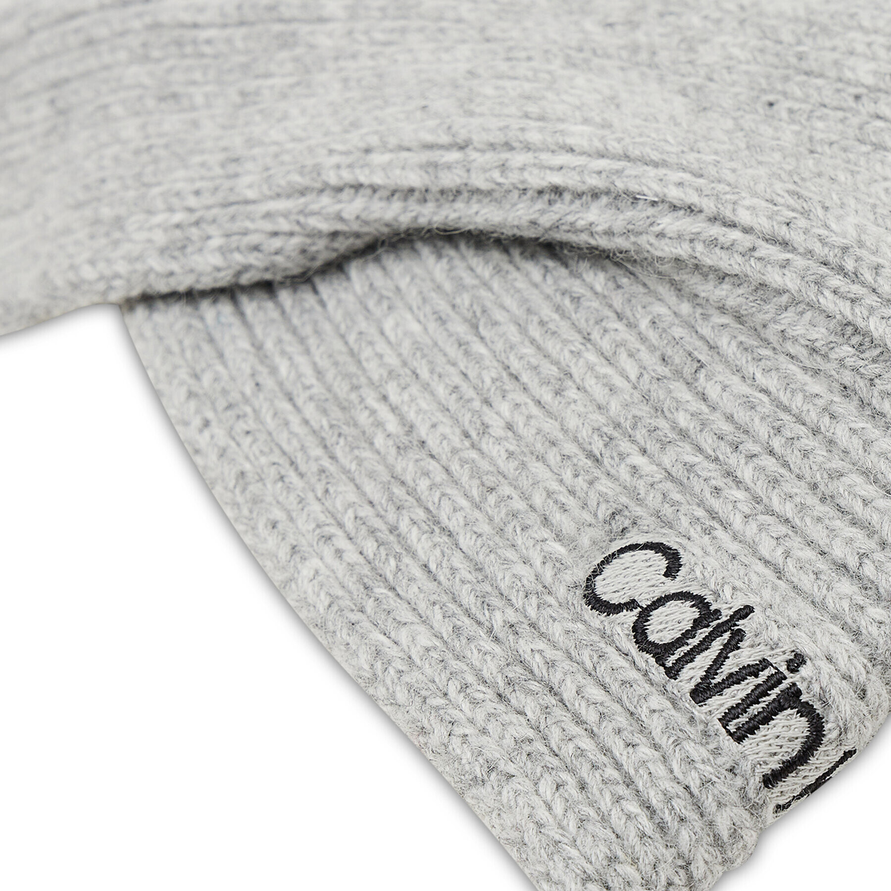 Calvin Klein Textilná čelenka Essential Knit Headband K60K608656 Sivá - Pepit.sk