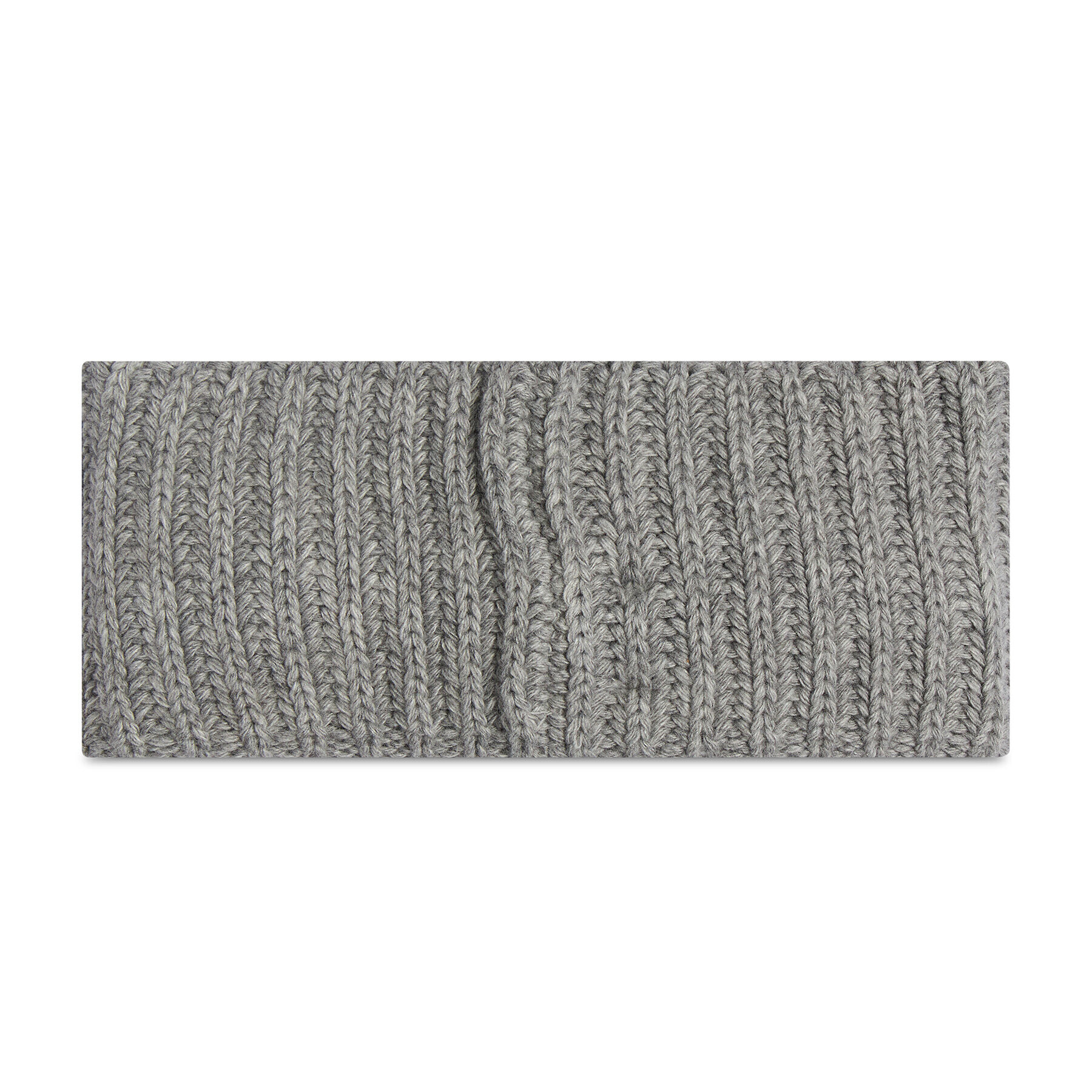 Calvin Klein Textilná čelenka Oversized Knit Headband K60K6086480 Sivá - Pepit.sk