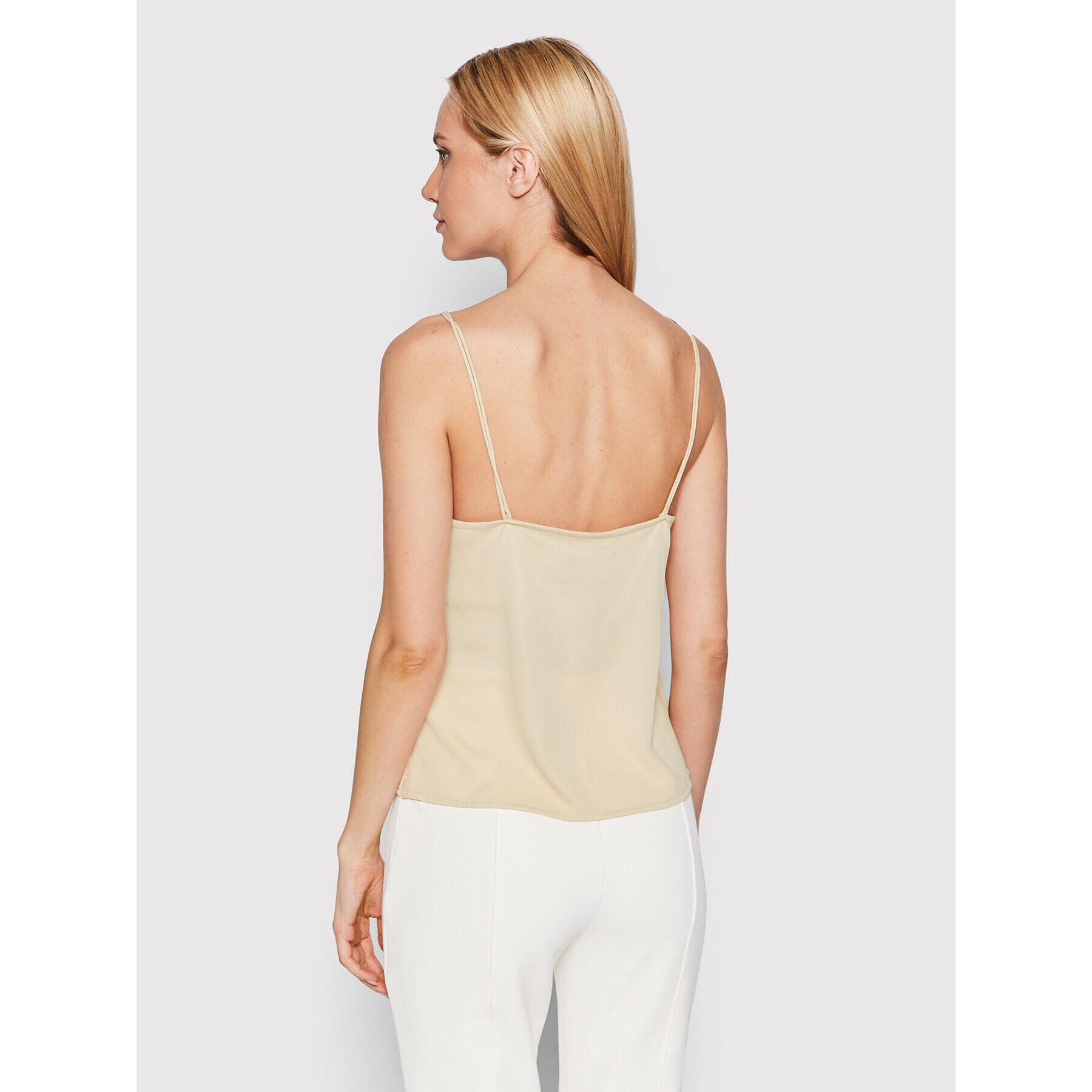 Calvin Klein Top Cami K20K203781 Béžová Regular Fit - Pepit.sk