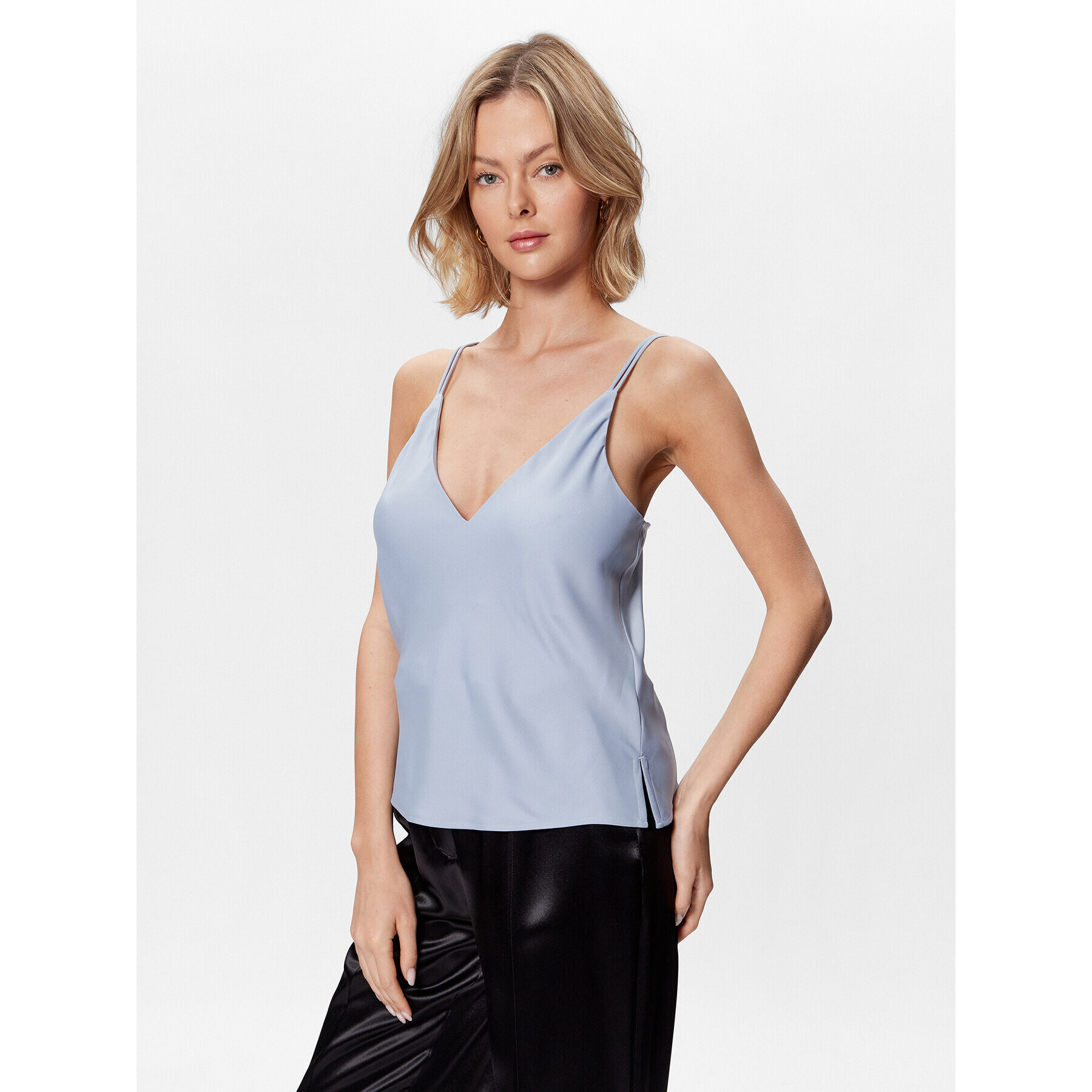 Calvin Klein Top Cami K20K205543 Modrá Regular Fit - Pepit.sk