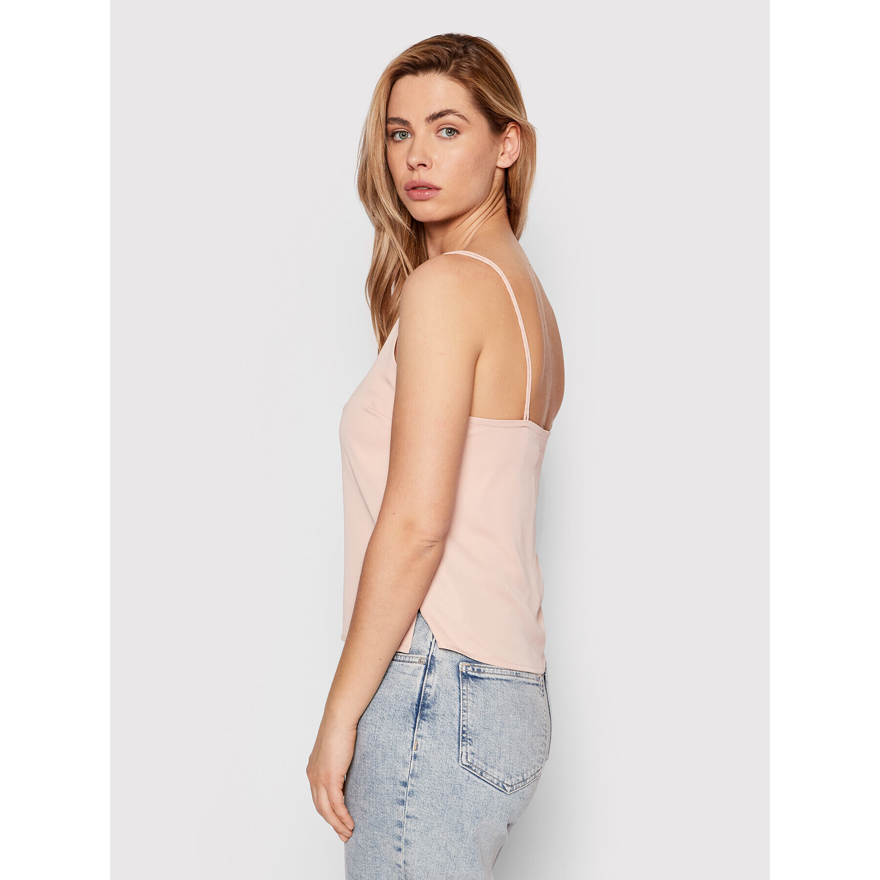 Calvin Klein Top K20K203781 Ružová Regular Fit - Pepit.sk