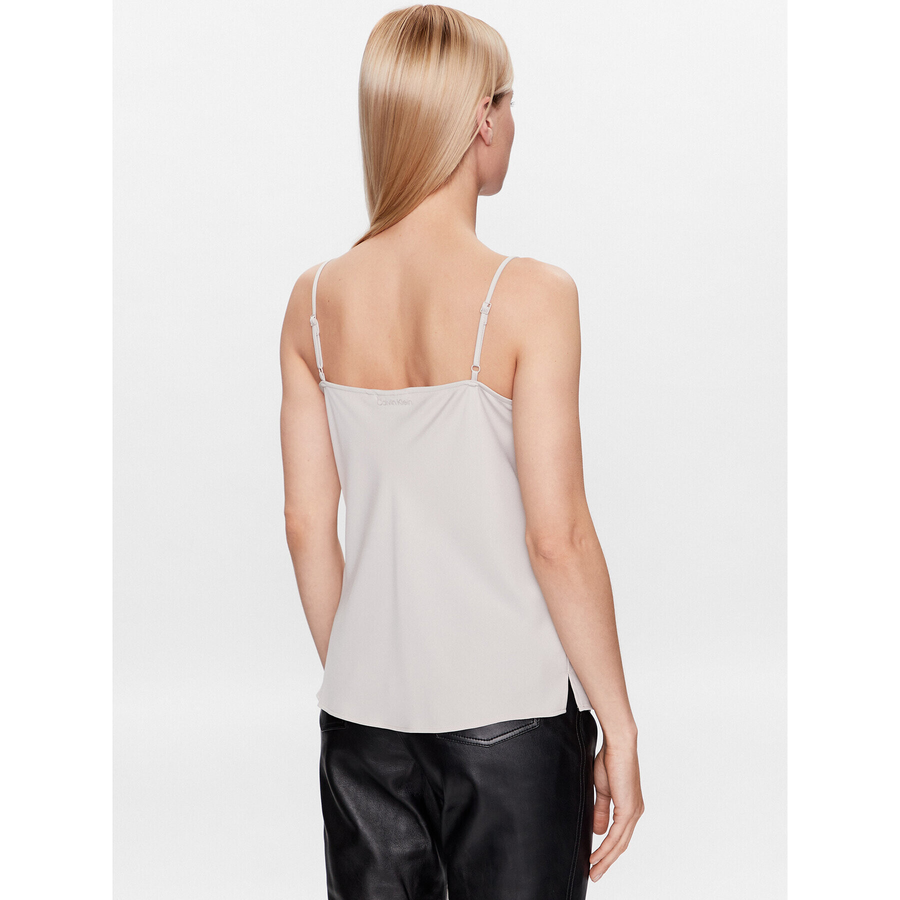 Calvin Klein Top K20K205844 Sivá Regular Fit - Pepit.sk