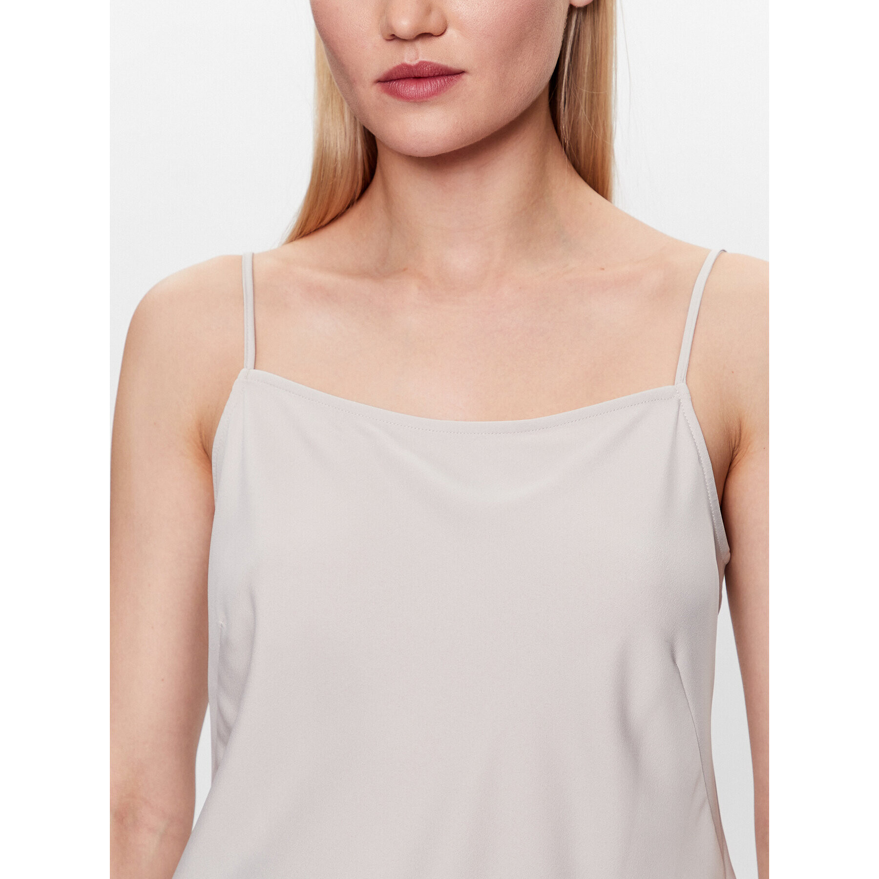 Calvin Klein Top K20K205844 Sivá Regular Fit - Pepit.sk