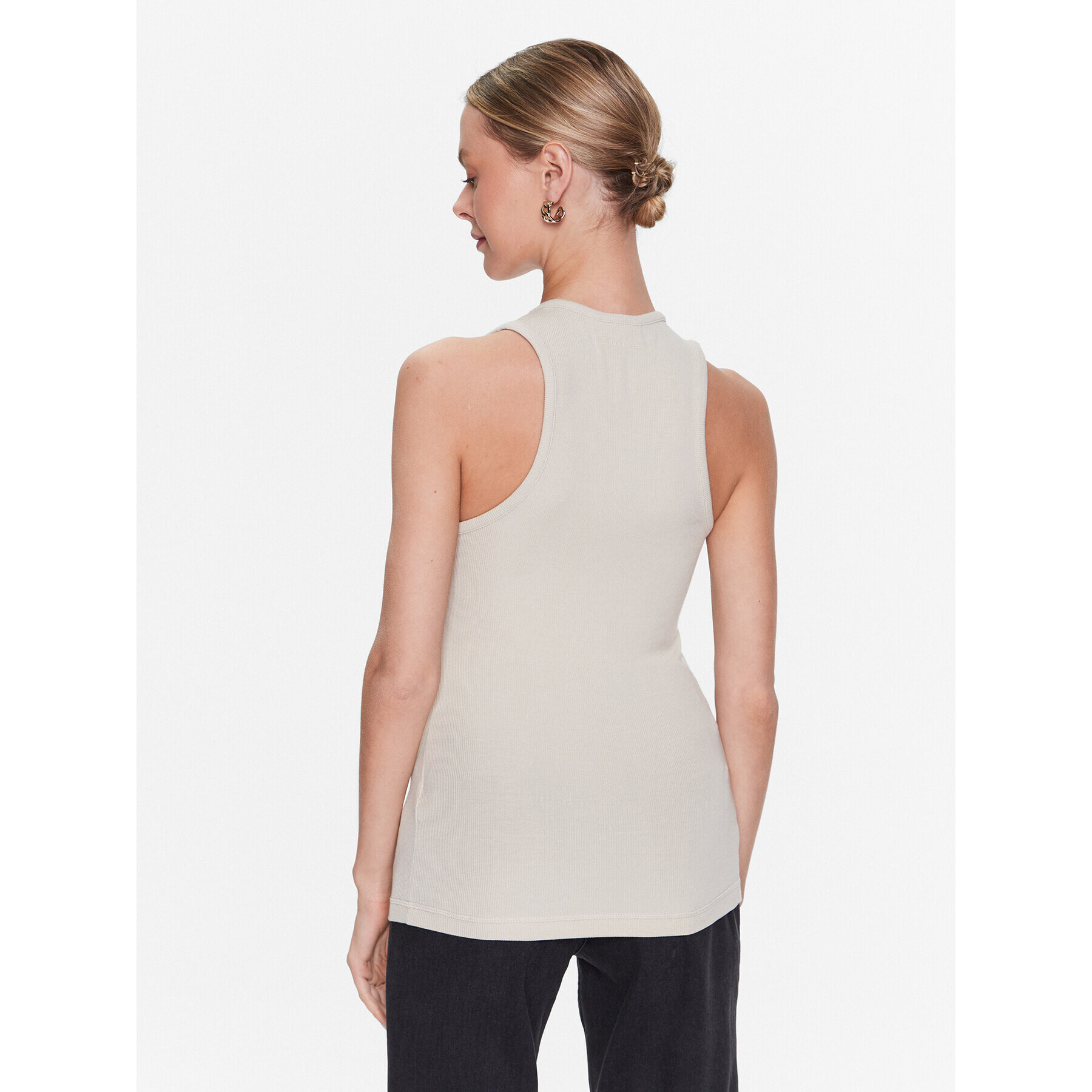 Calvin Klein Top Modal Rib Tank K20K205546 Béžová Slim Fit - Pepit.sk