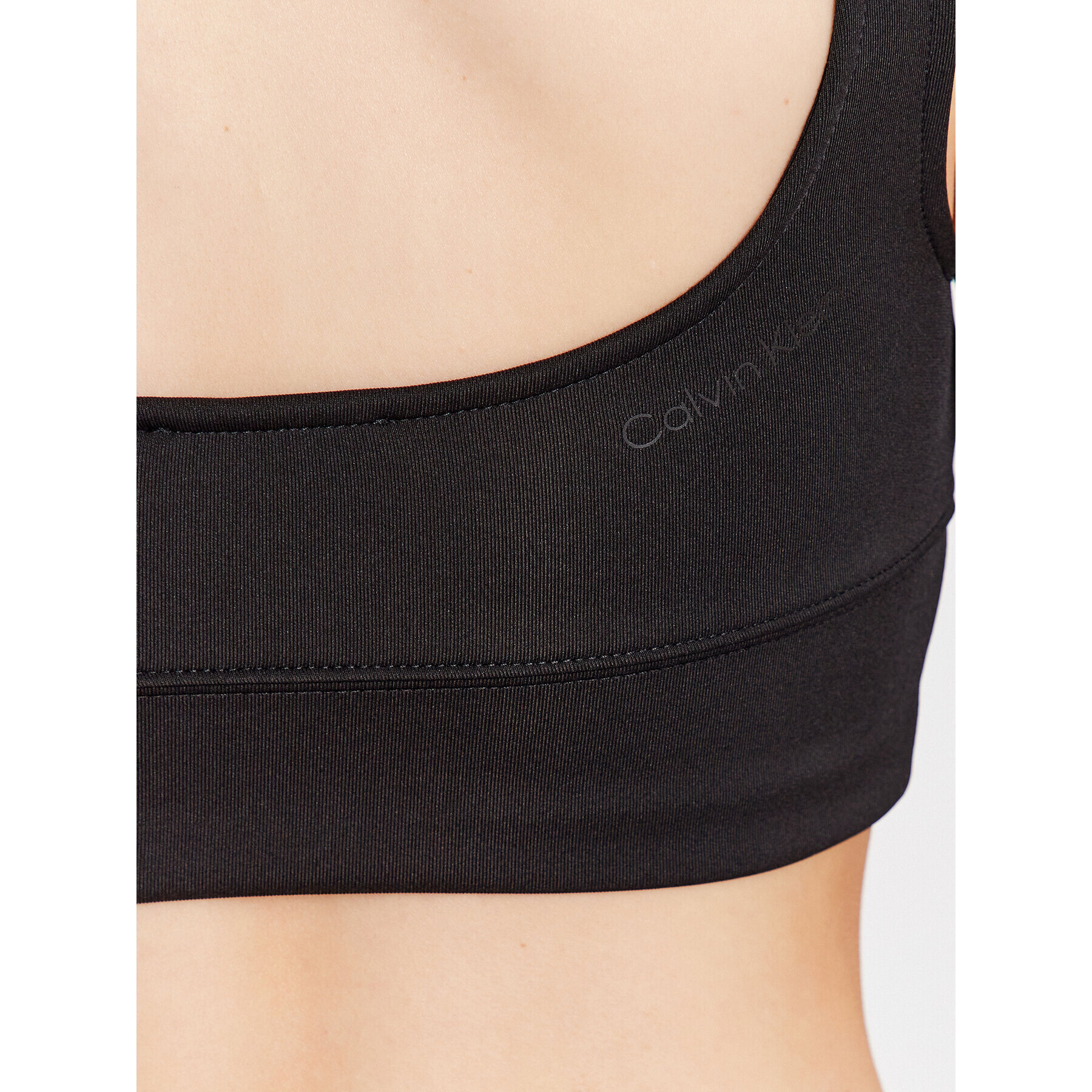 Calvin Klein Top Technical nit Bralette K20K205211 Čierna Slim Fit - Pepit.sk