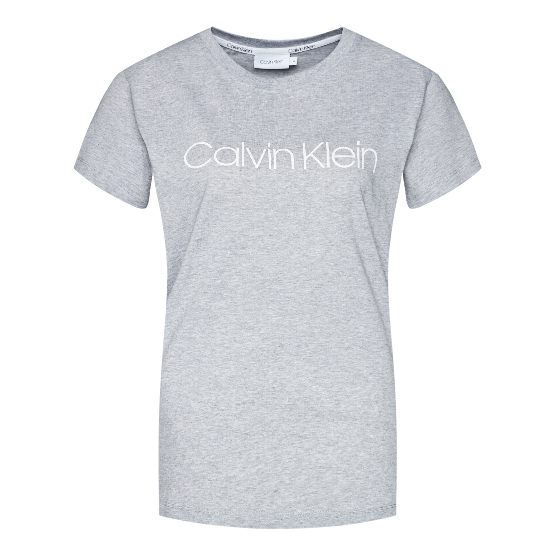 Calvin Klein Tričko Core Logo K20K202142 Sivá Regular Fit - Pepit.sk