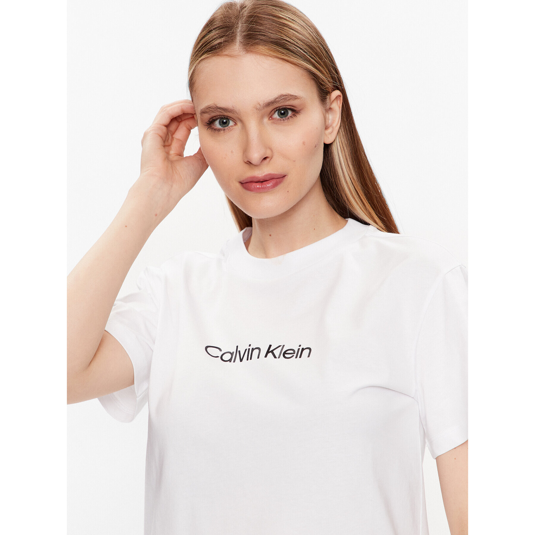 Calvin Klein Tričko Hero Logo K20K205448 Biela Regular Fit - Pepit.sk