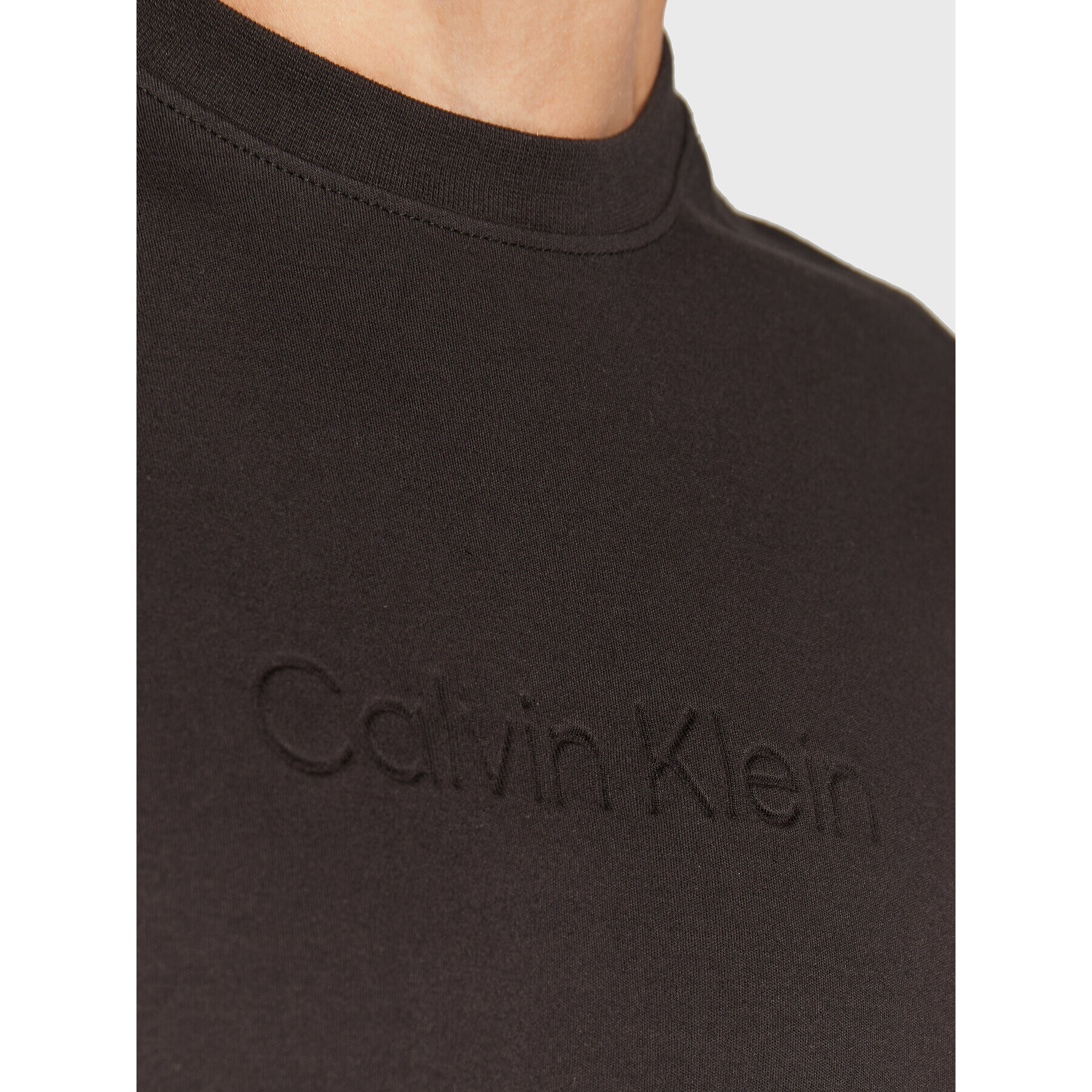 Calvin Klein Tričko K10K109900 Čierna Regular Fit - Pepit.sk