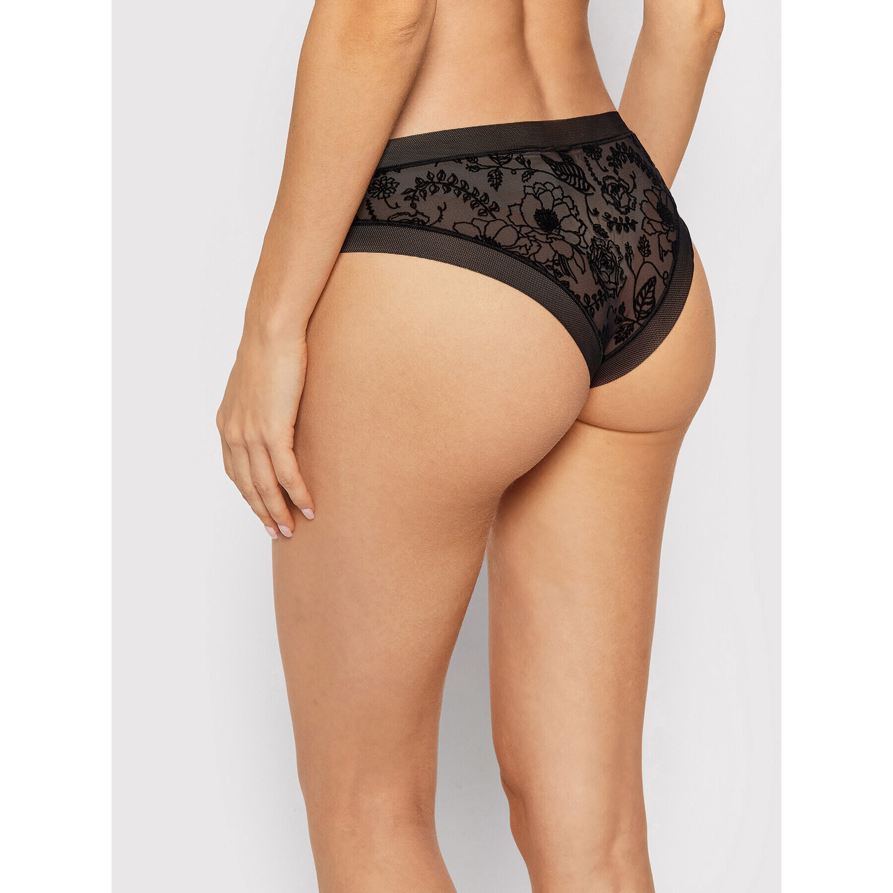 Calvin Klein Underwear Brazílske nohavičky 000QF6644E Čierna - Pepit.sk