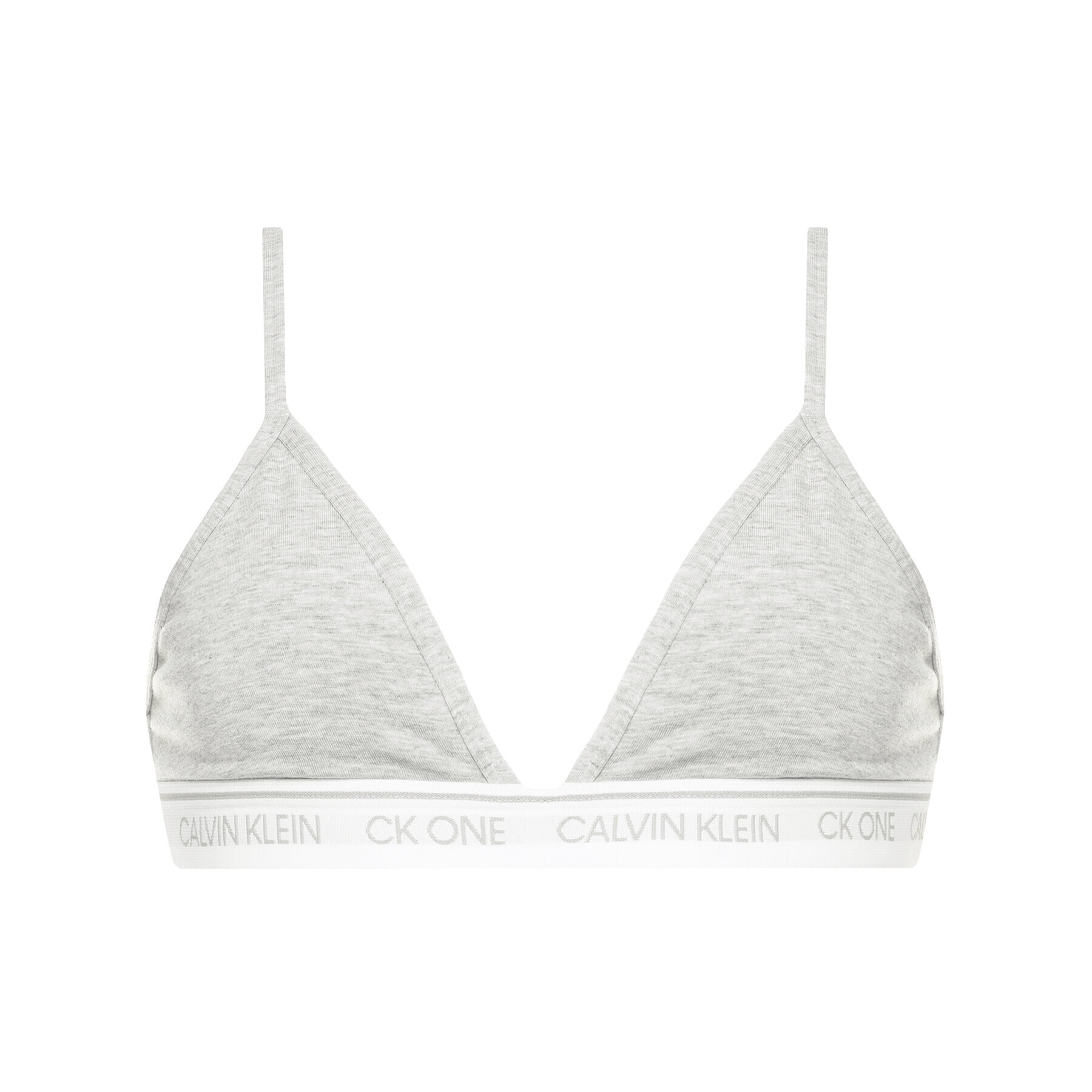 Calvin Klein Underwear Podprsenka Bralette 000QF5953E Sivá - Pepit.sk