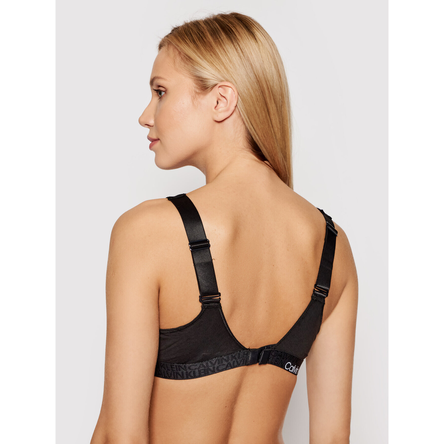 Calvin Klein Underwear Podprsenka Bralette 000QF6577E Čierna - Pepit.sk