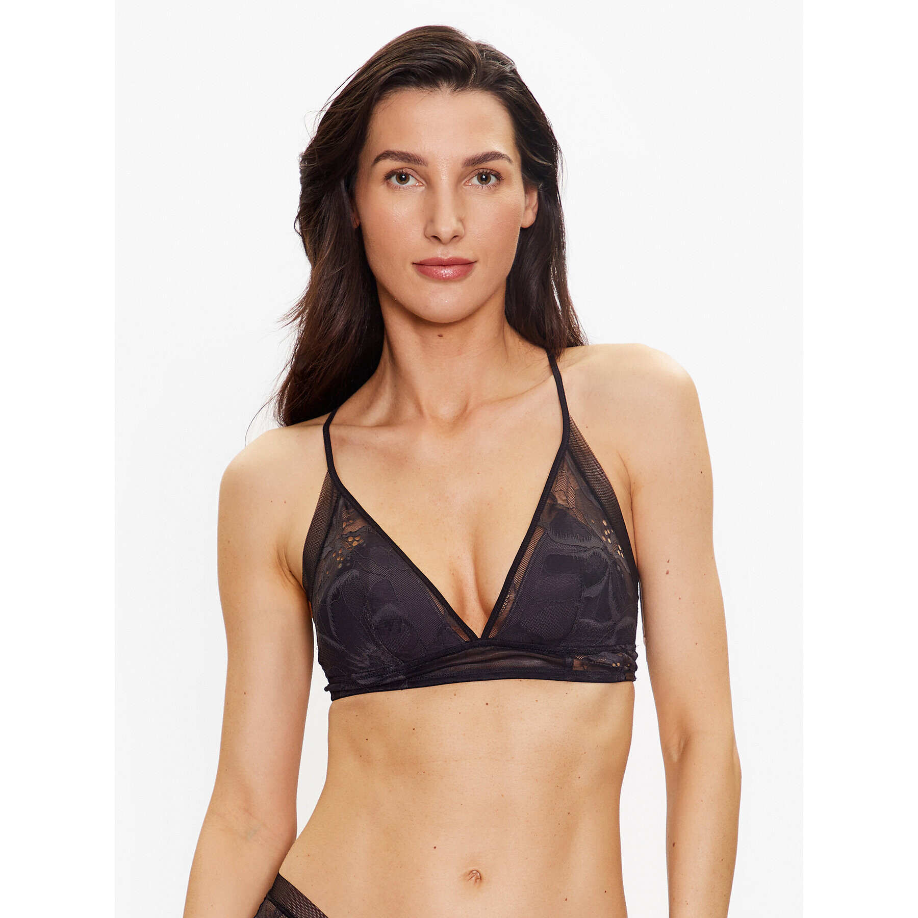 Calvin Klein Underwear Podprsenka Bralette 000QF7148E Čierna - Pepit.sk