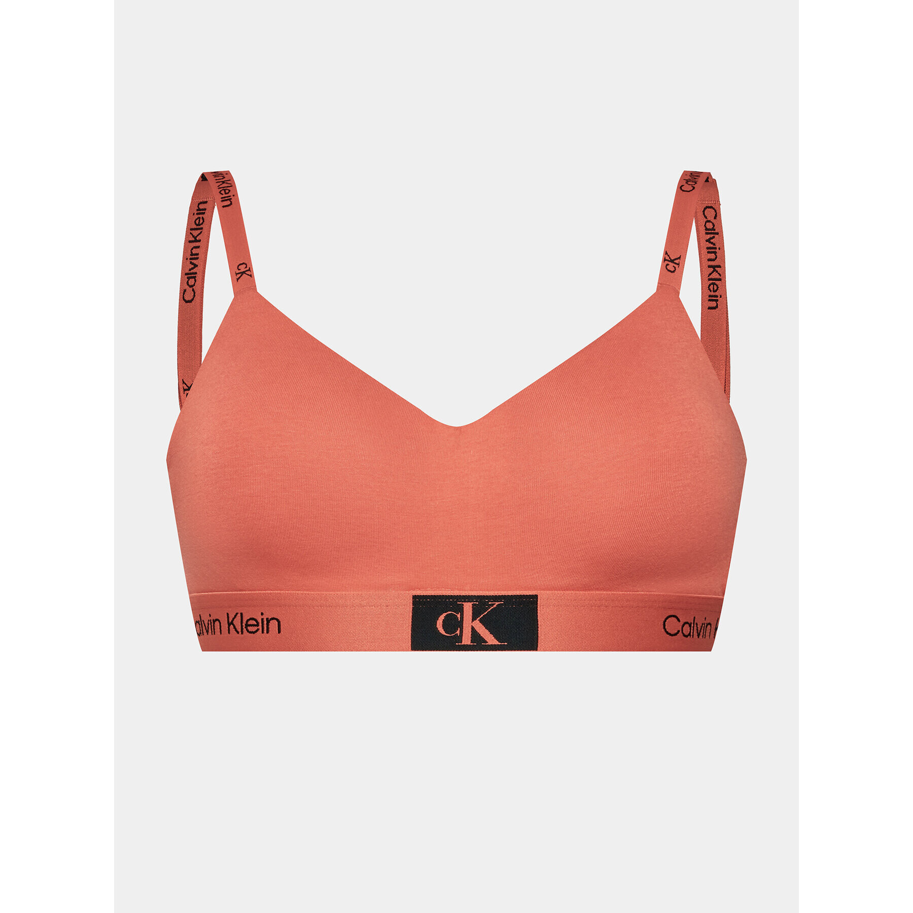 Calvin Klein Underwear Podprsenka Bralette 000QF7218E Oranžová - Pepit.sk