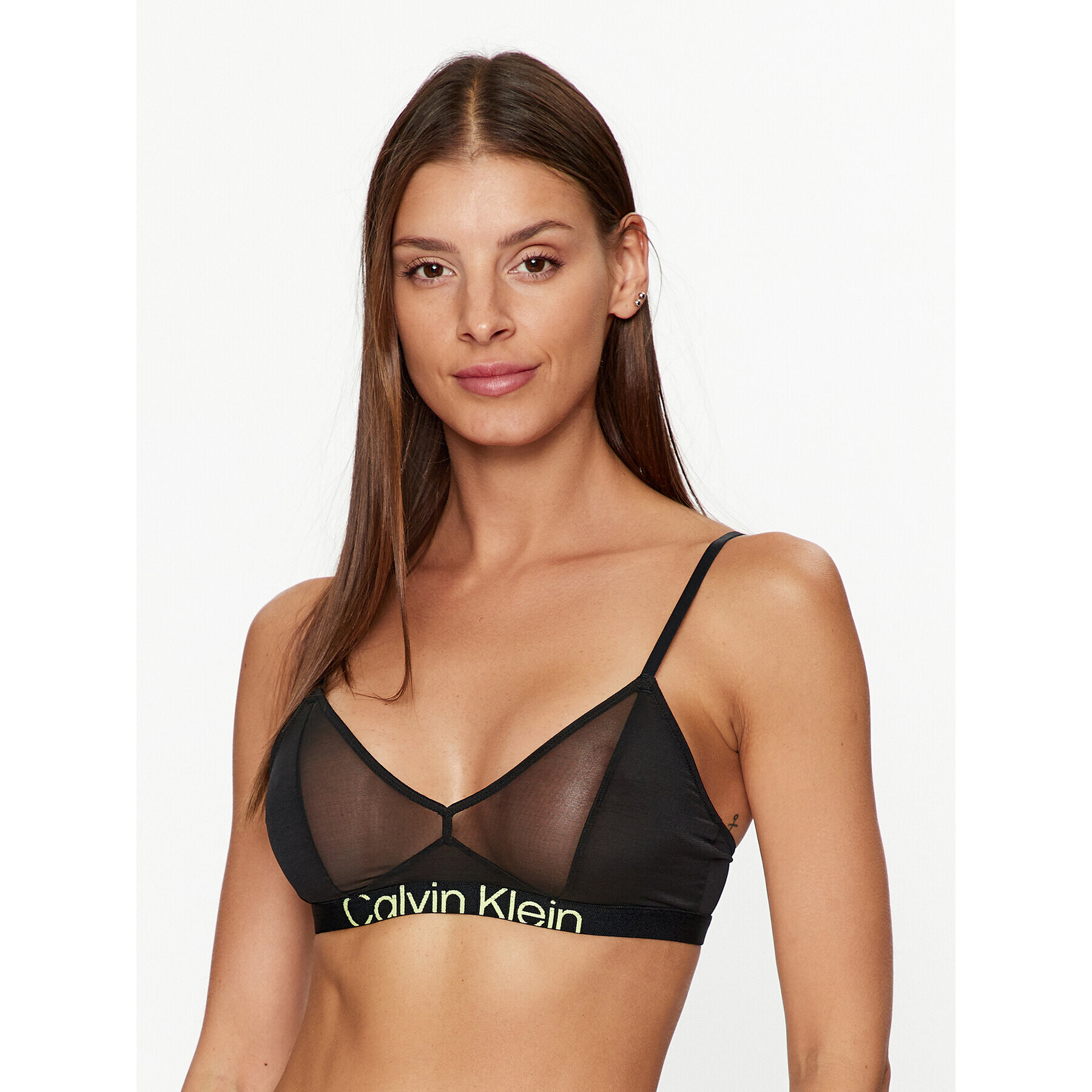 Calvin Klein Underwear Podprsenka Bralette 000QF7390E Čierna - Pepit.sk