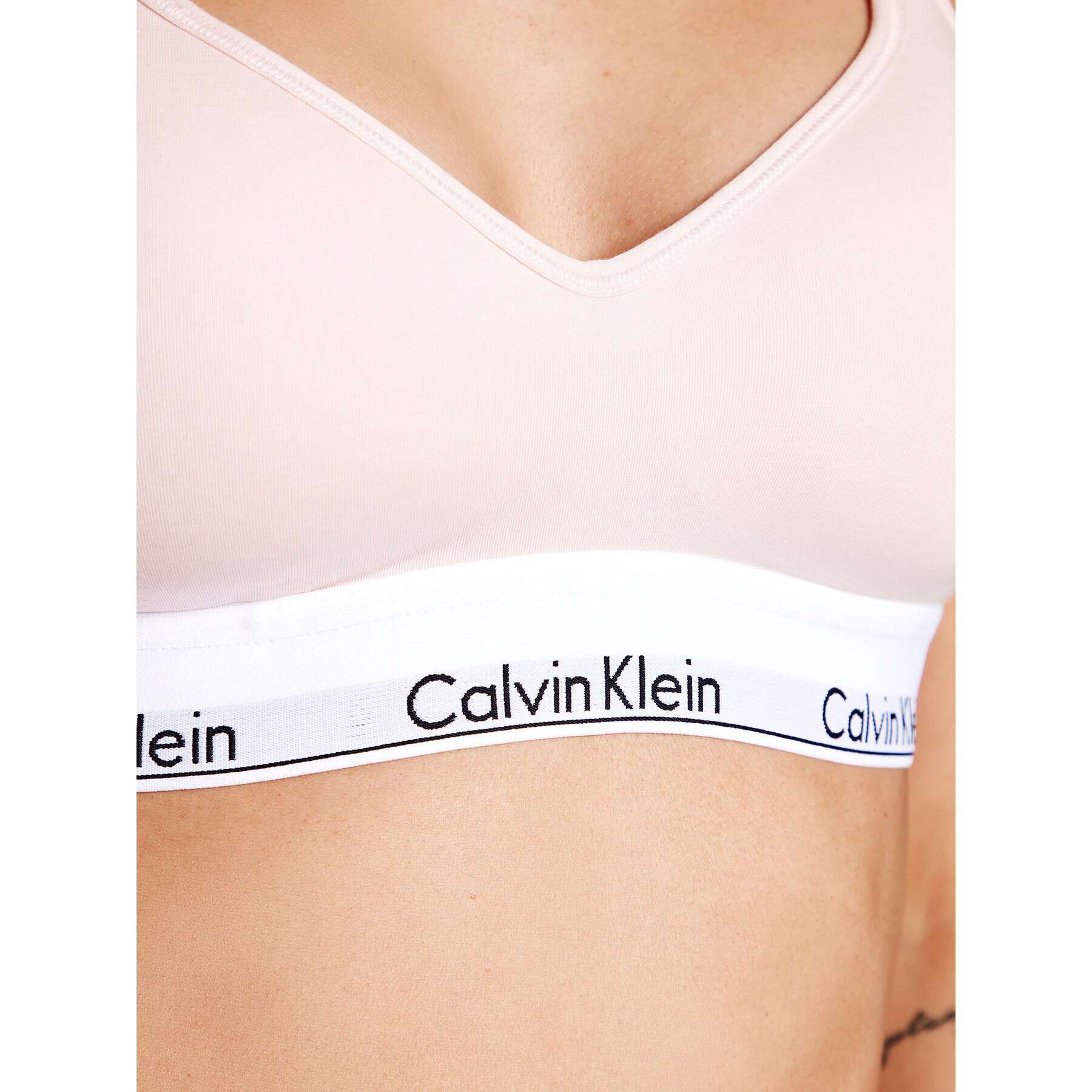 Calvin Klein Underwear Podprsenkový top 000QF1654E Ružová - Pepit.sk