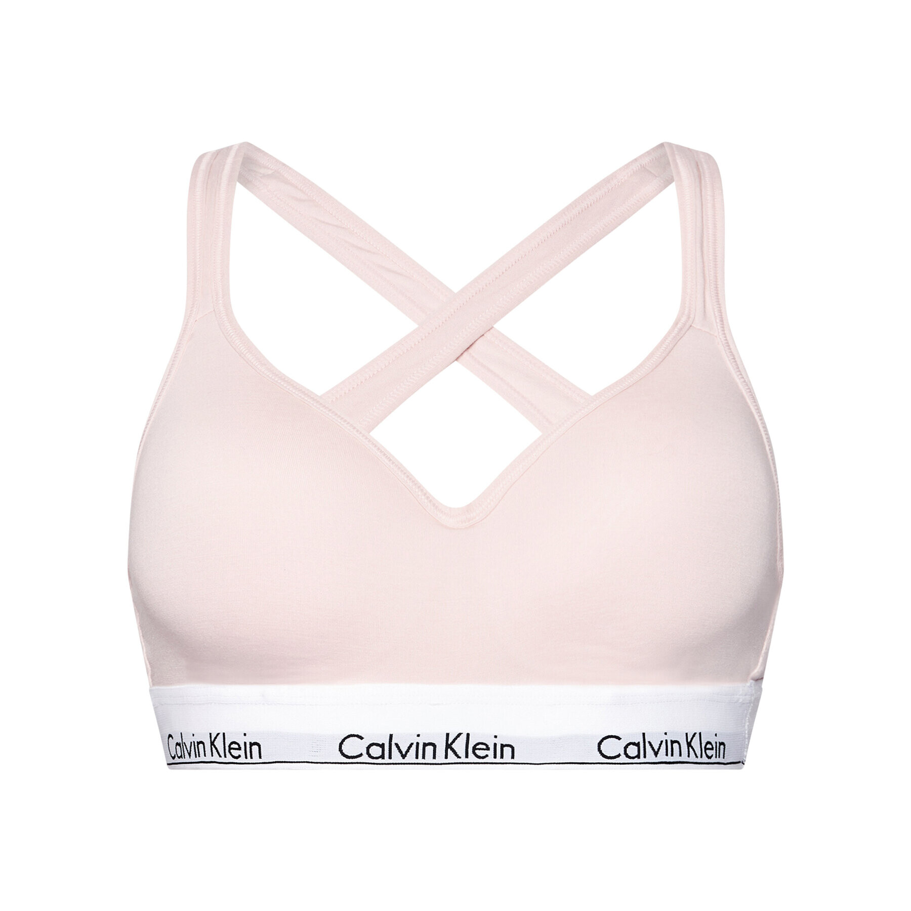 Calvin Klein Underwear Podprsenkový top 000QF1654E Ružová - Pepit.sk